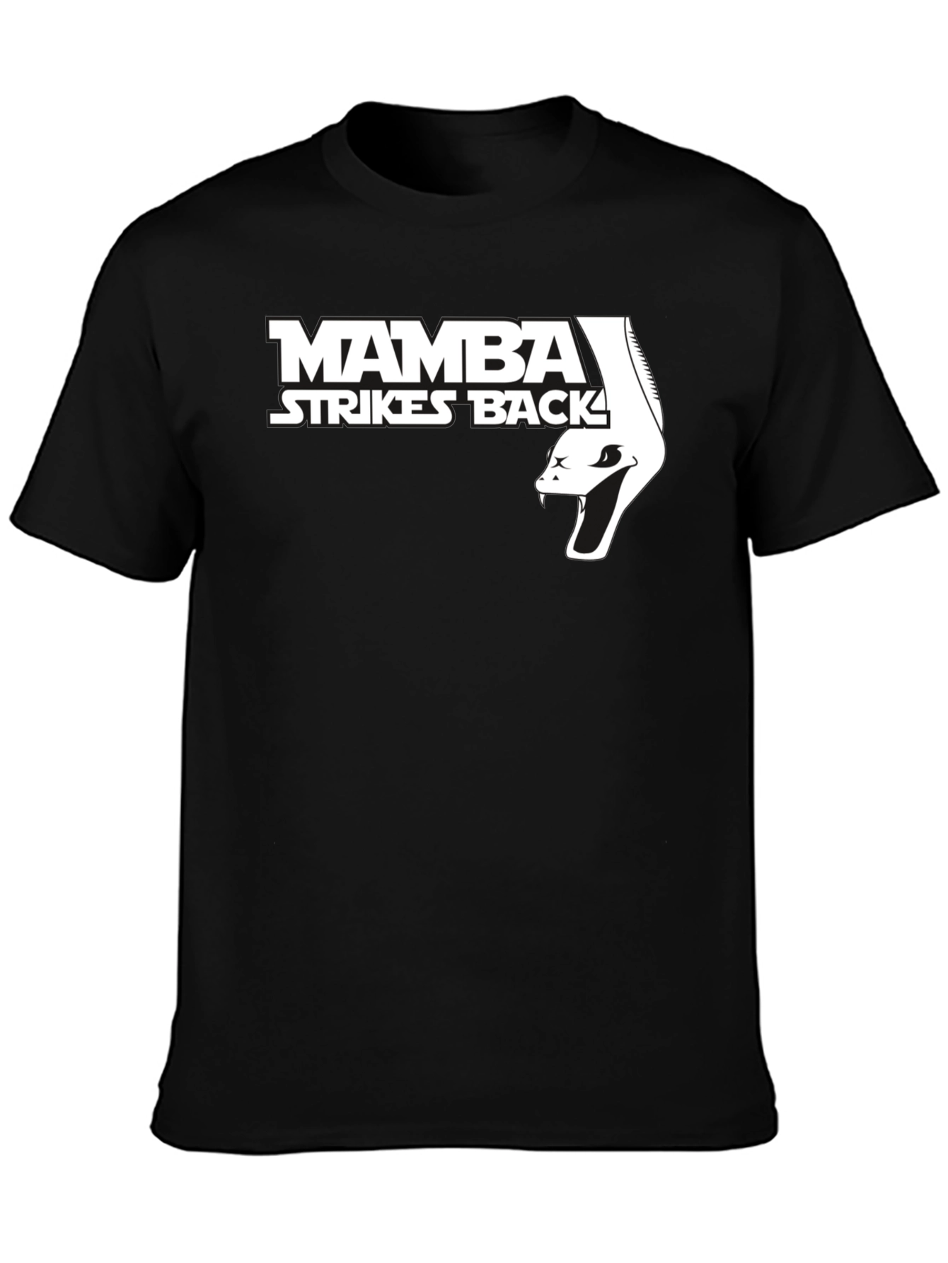 Mamba Strikes Back Black T-Shirt