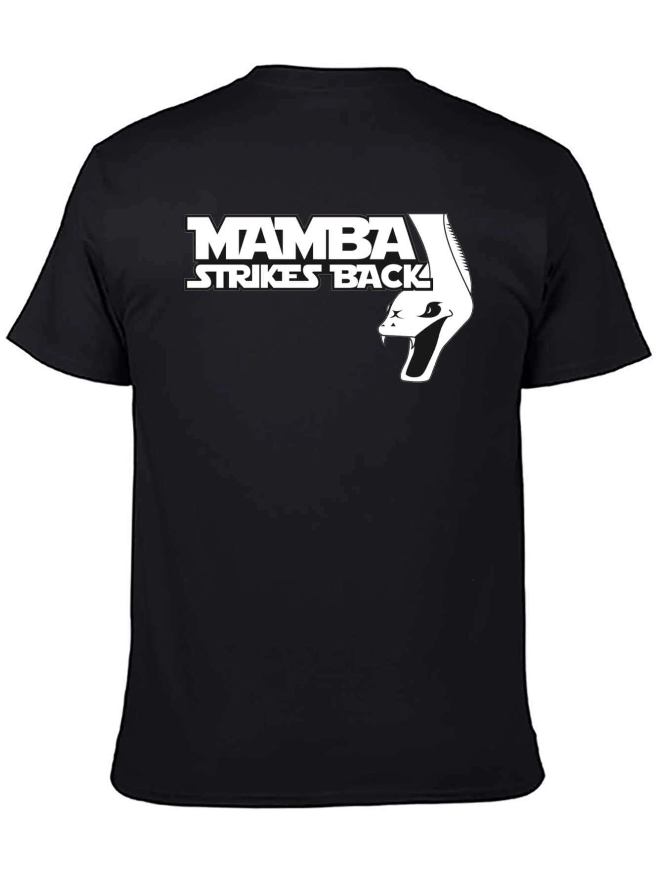 Mamba Strikes Back Black T-Shirt