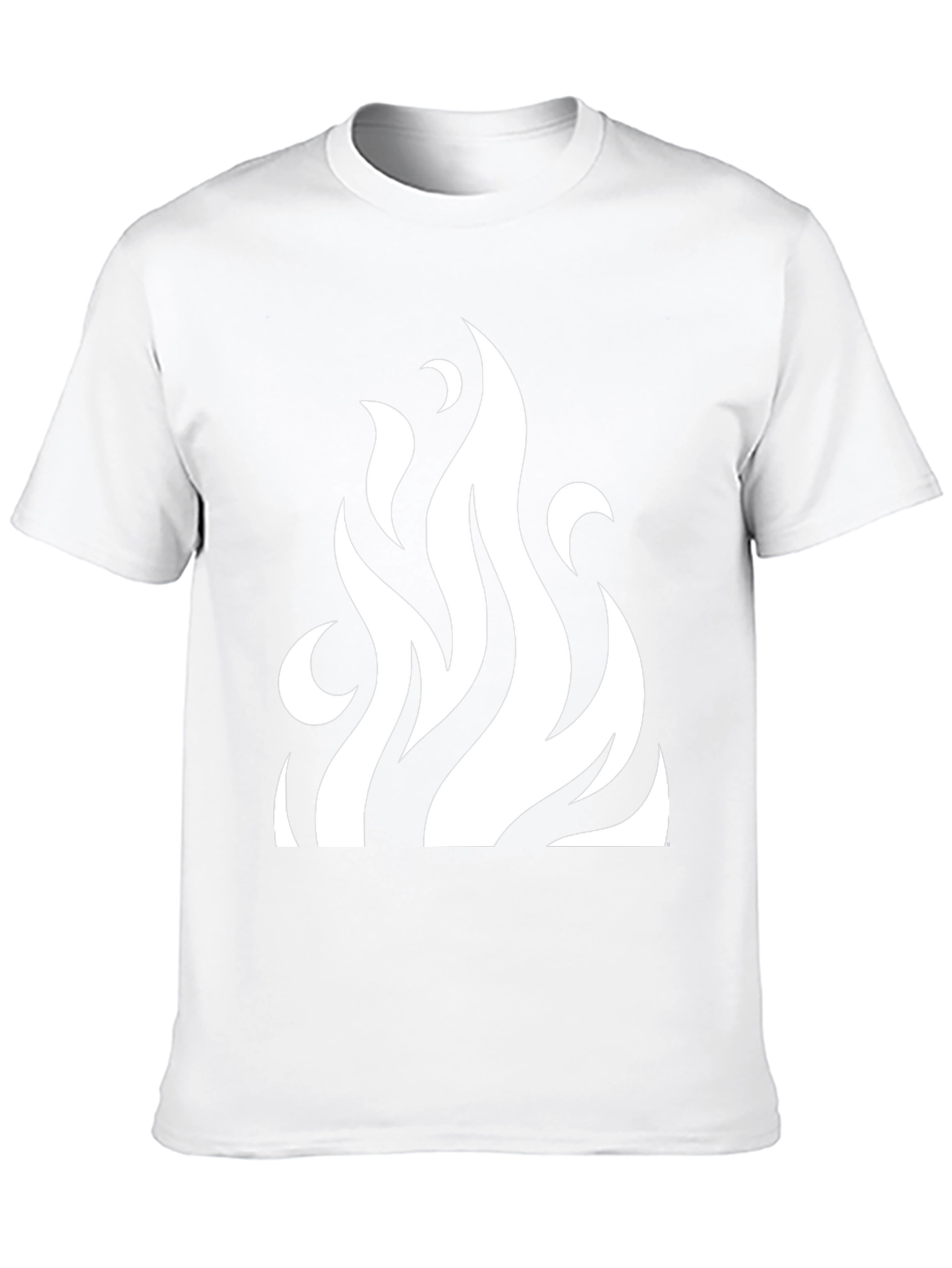 Flame Graphic Black T-Shirt
