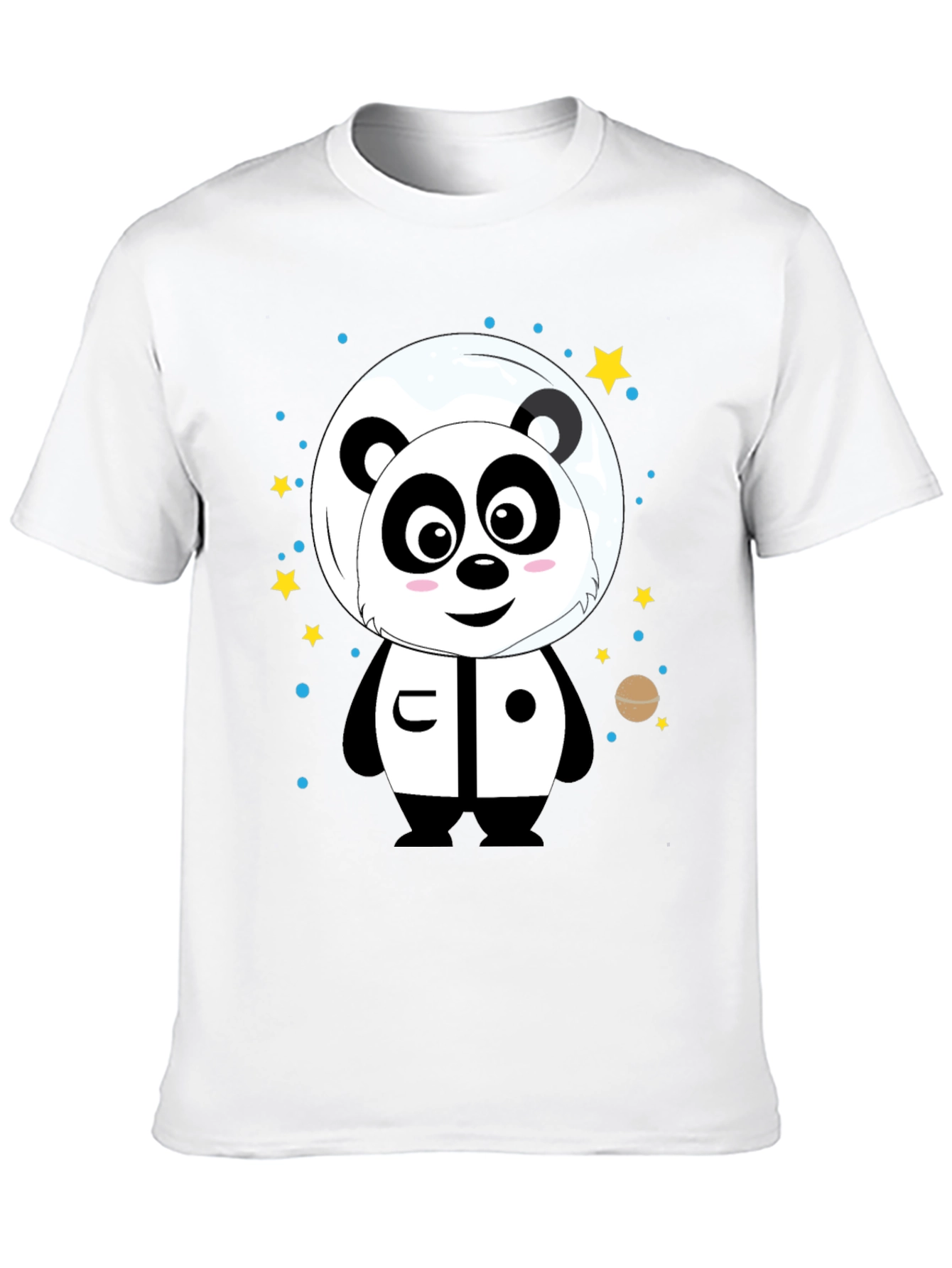 Panda Astronaut Graphic Tee