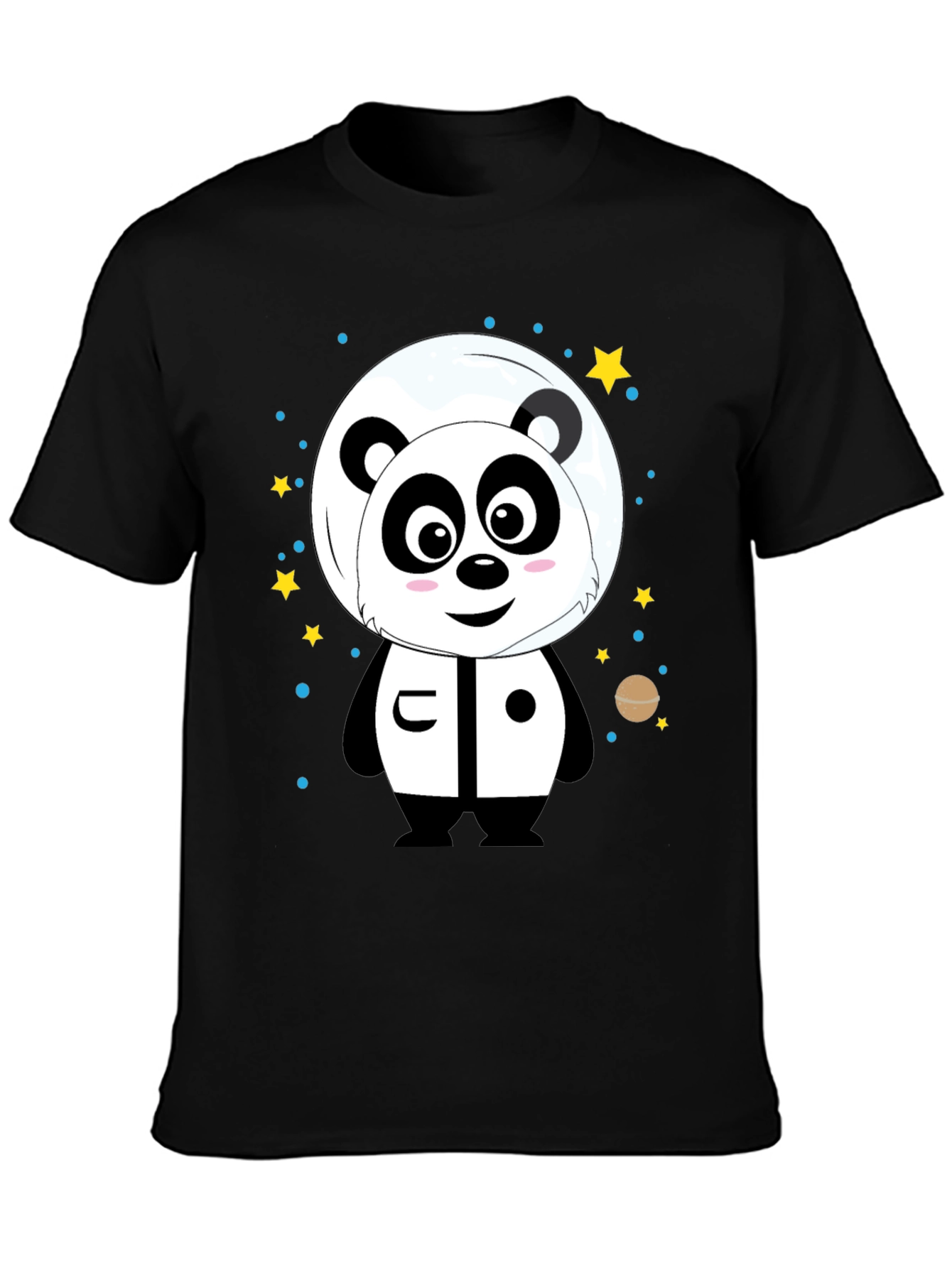 Panda Astronaut Graphic Tee