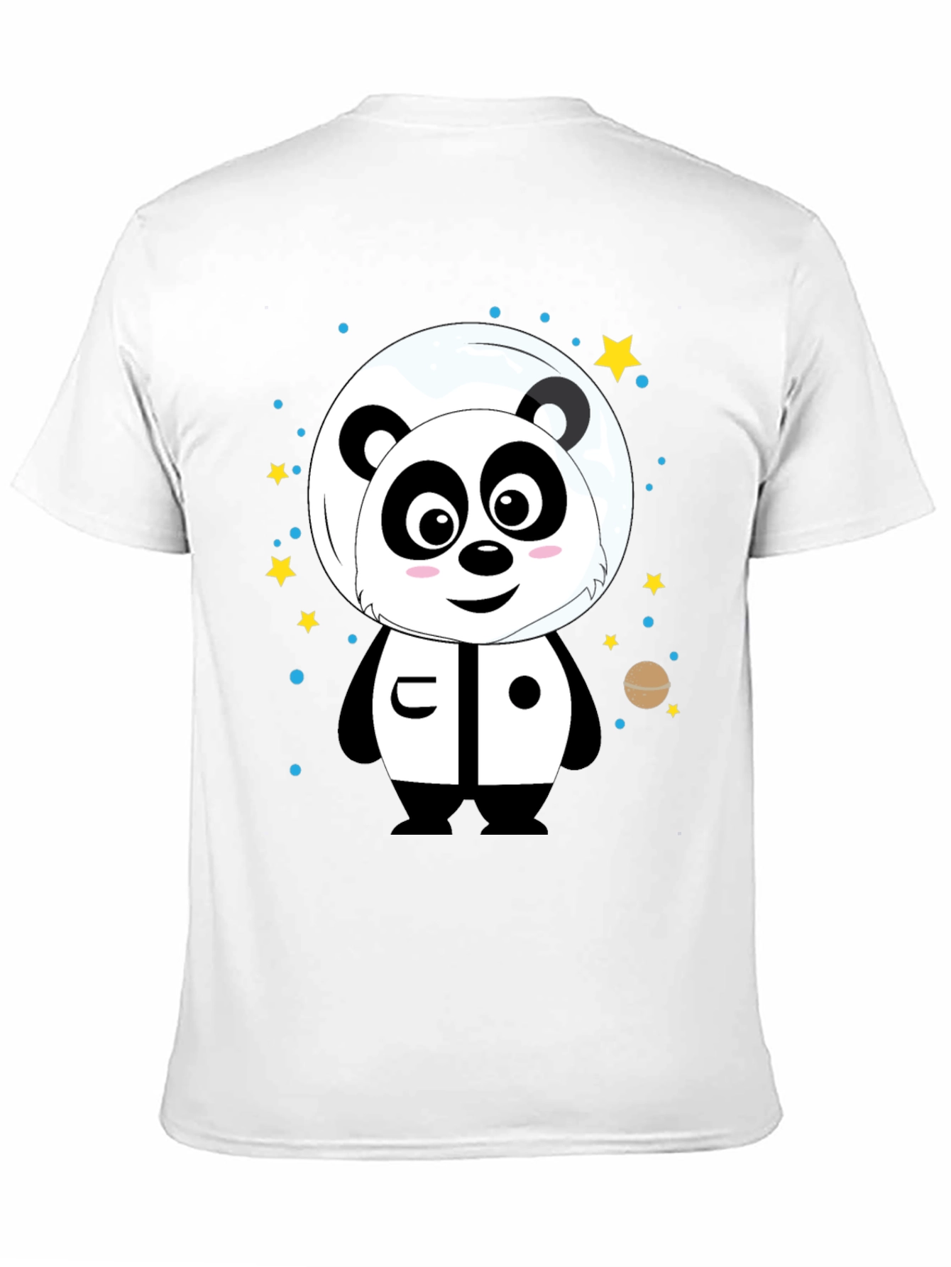 Panda Astronaut Graphic Tee