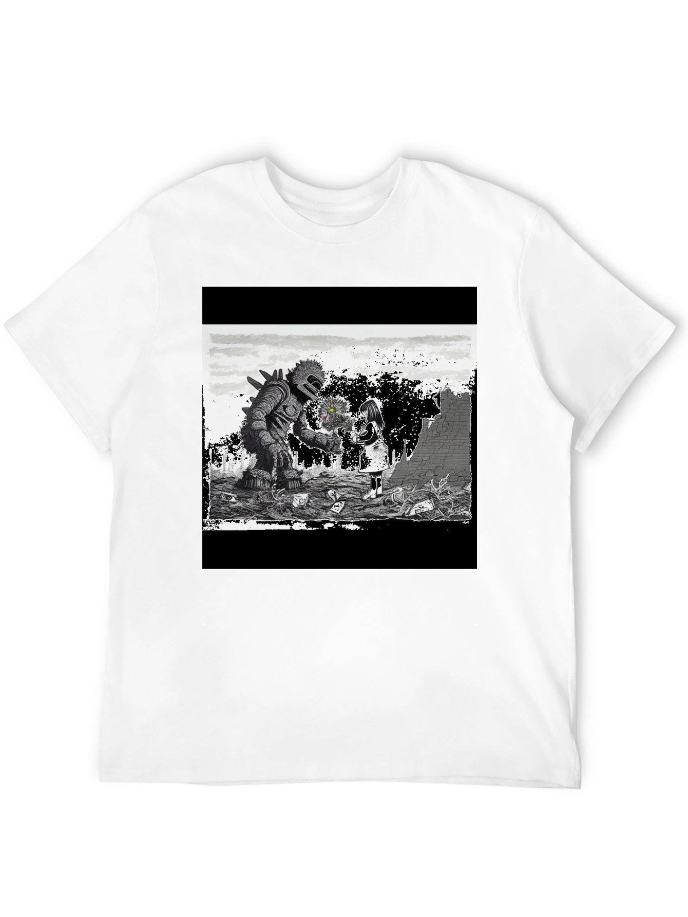 Monster & Girl Graphic T-Shirt