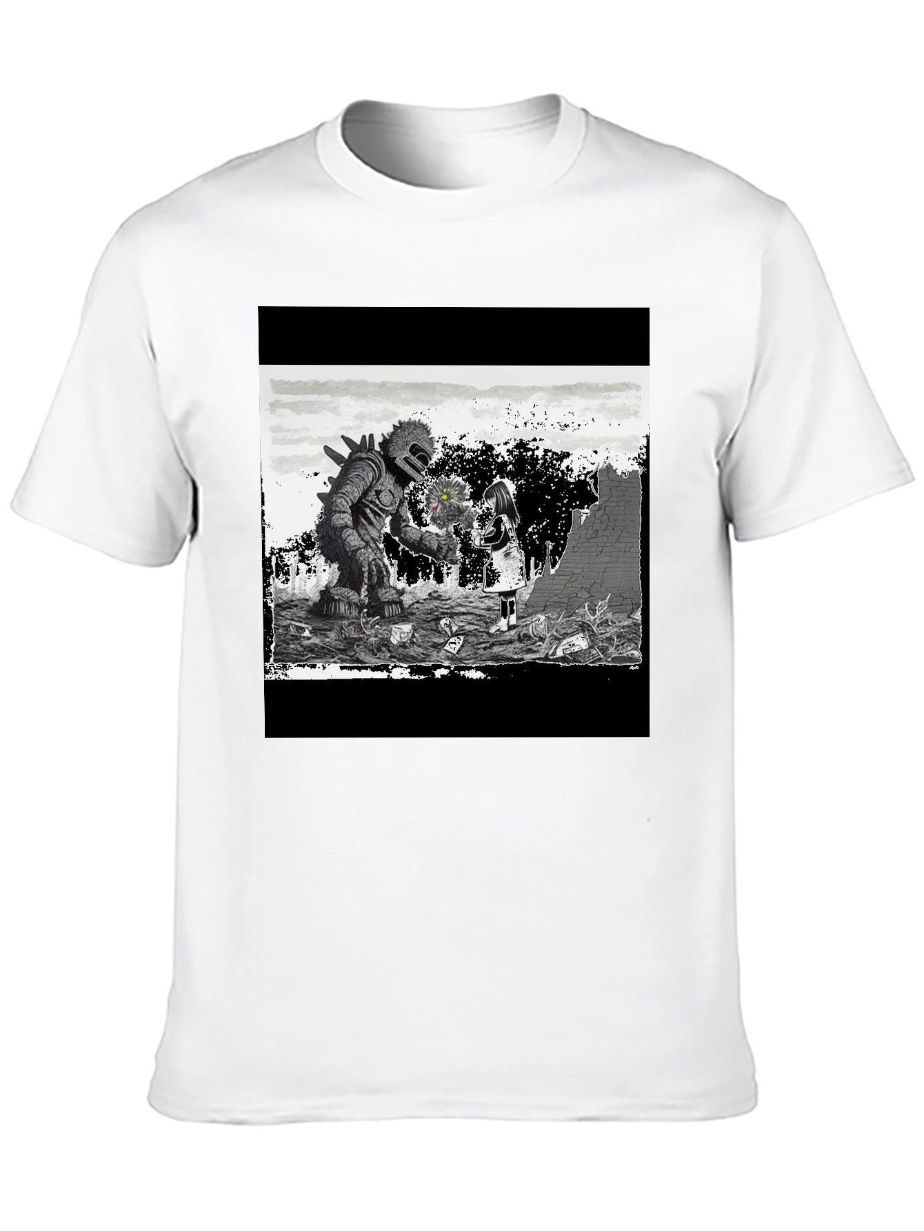 Monster & Girl Graphic T-Shirt