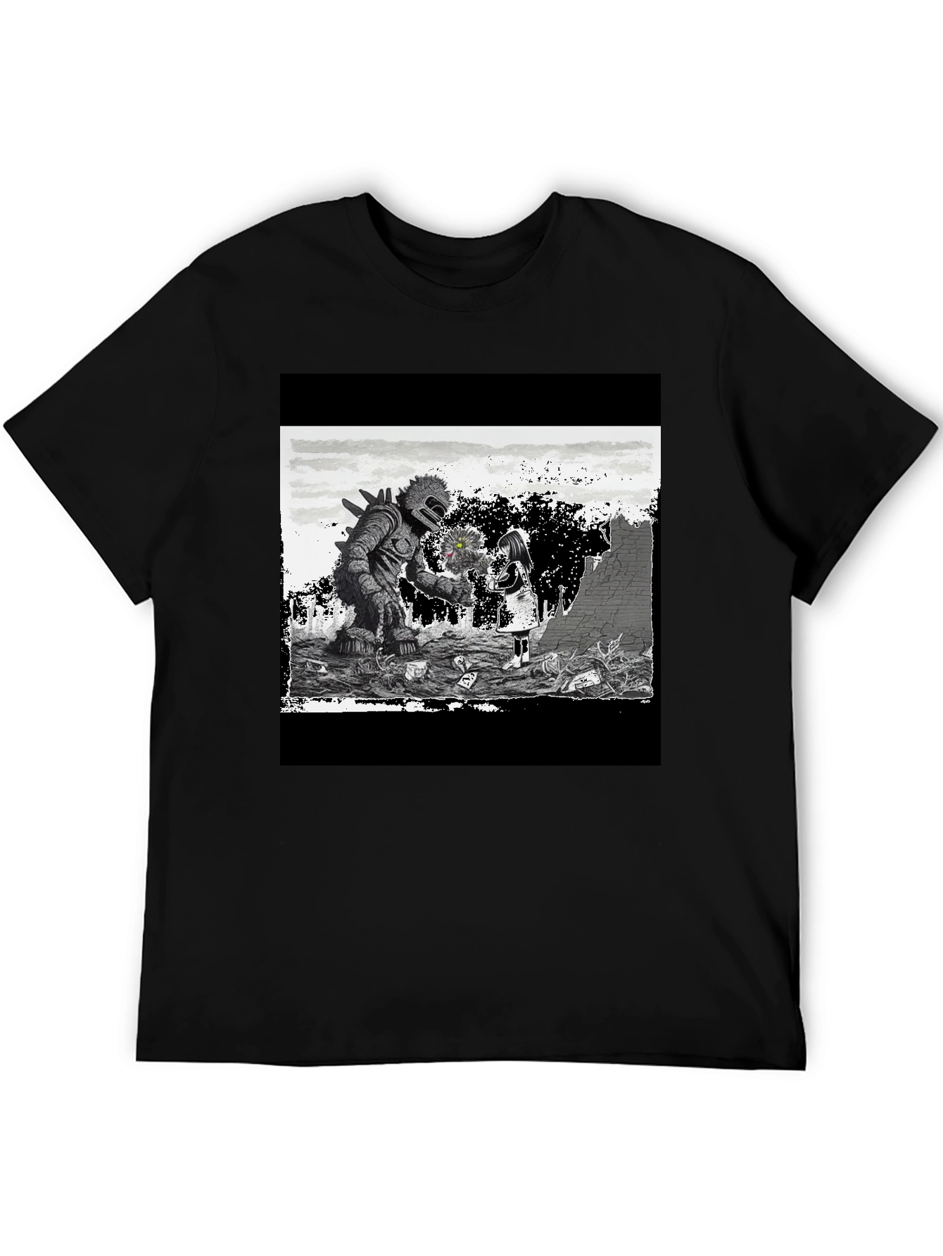 Monster & Girl Graphic T-Shirt
