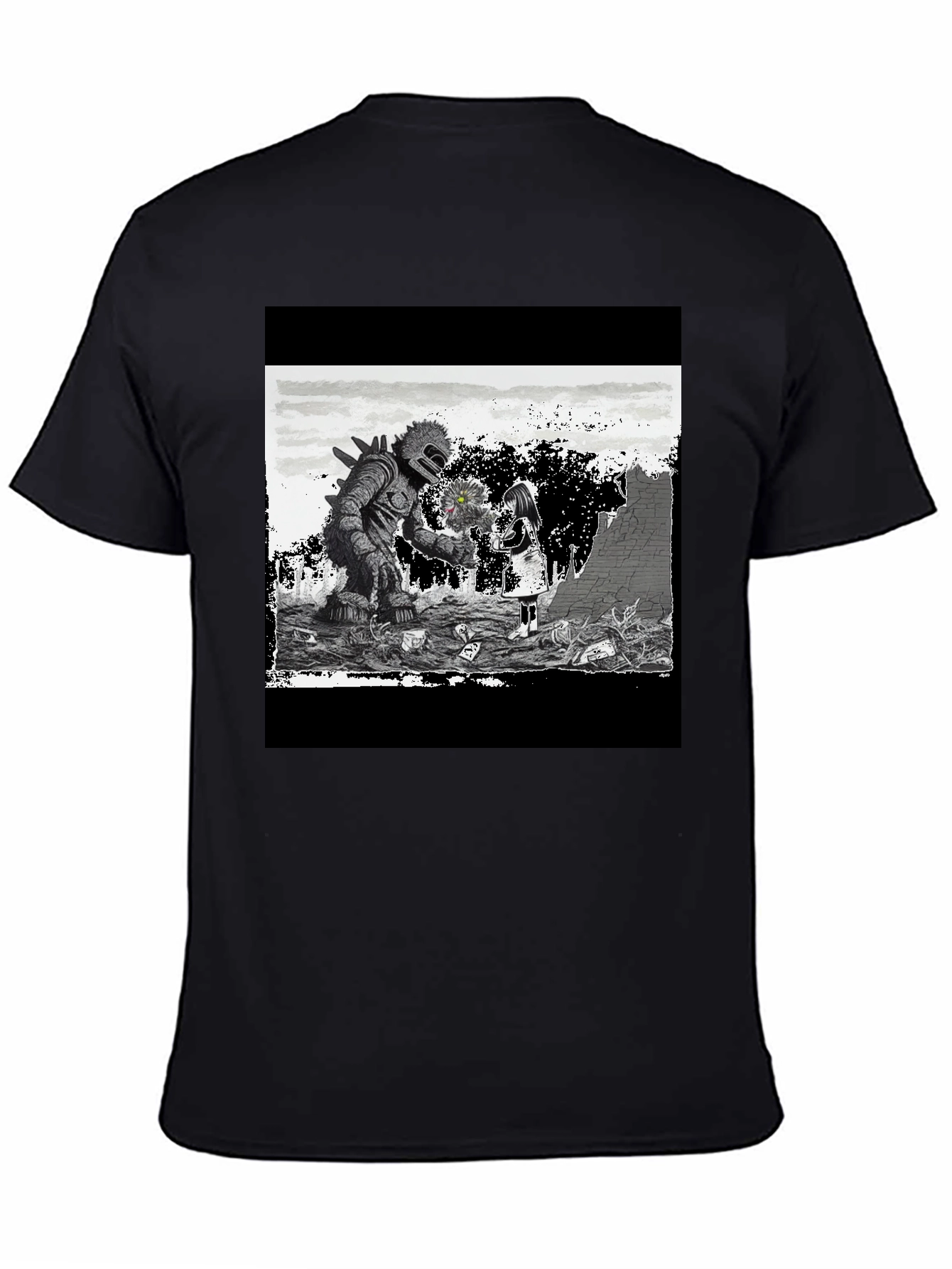 Monster & Girl Graphic T-Shirt