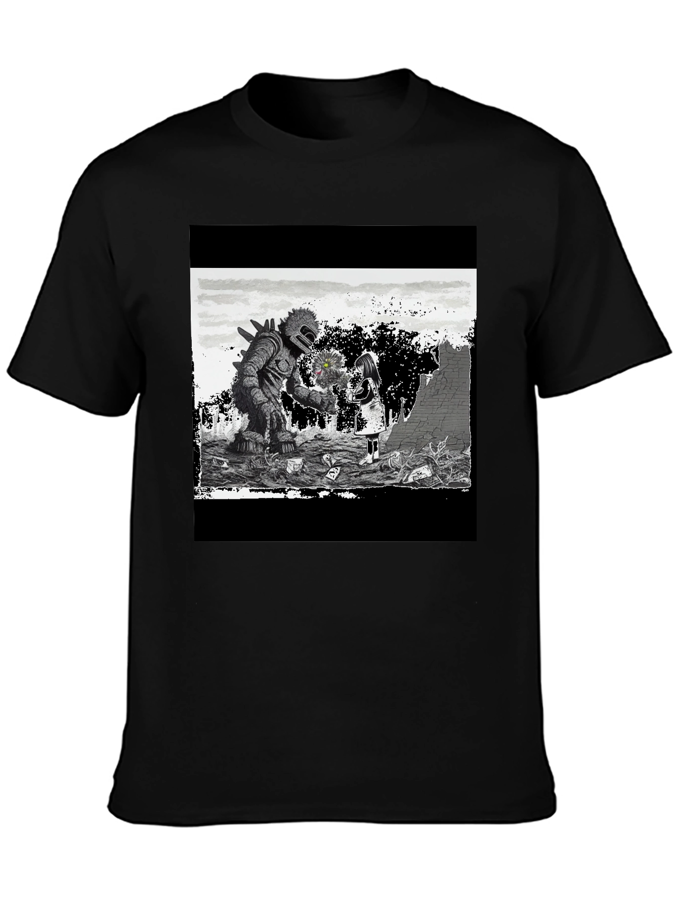 Monster & Girl Graphic T-Shirt