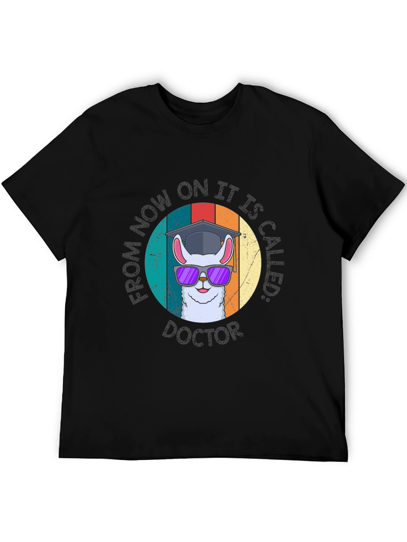 Llama Doctor Graduation T-Shirt