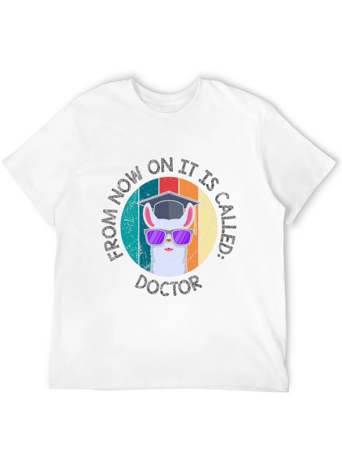 Llama Doctor Graduation T-Shirt