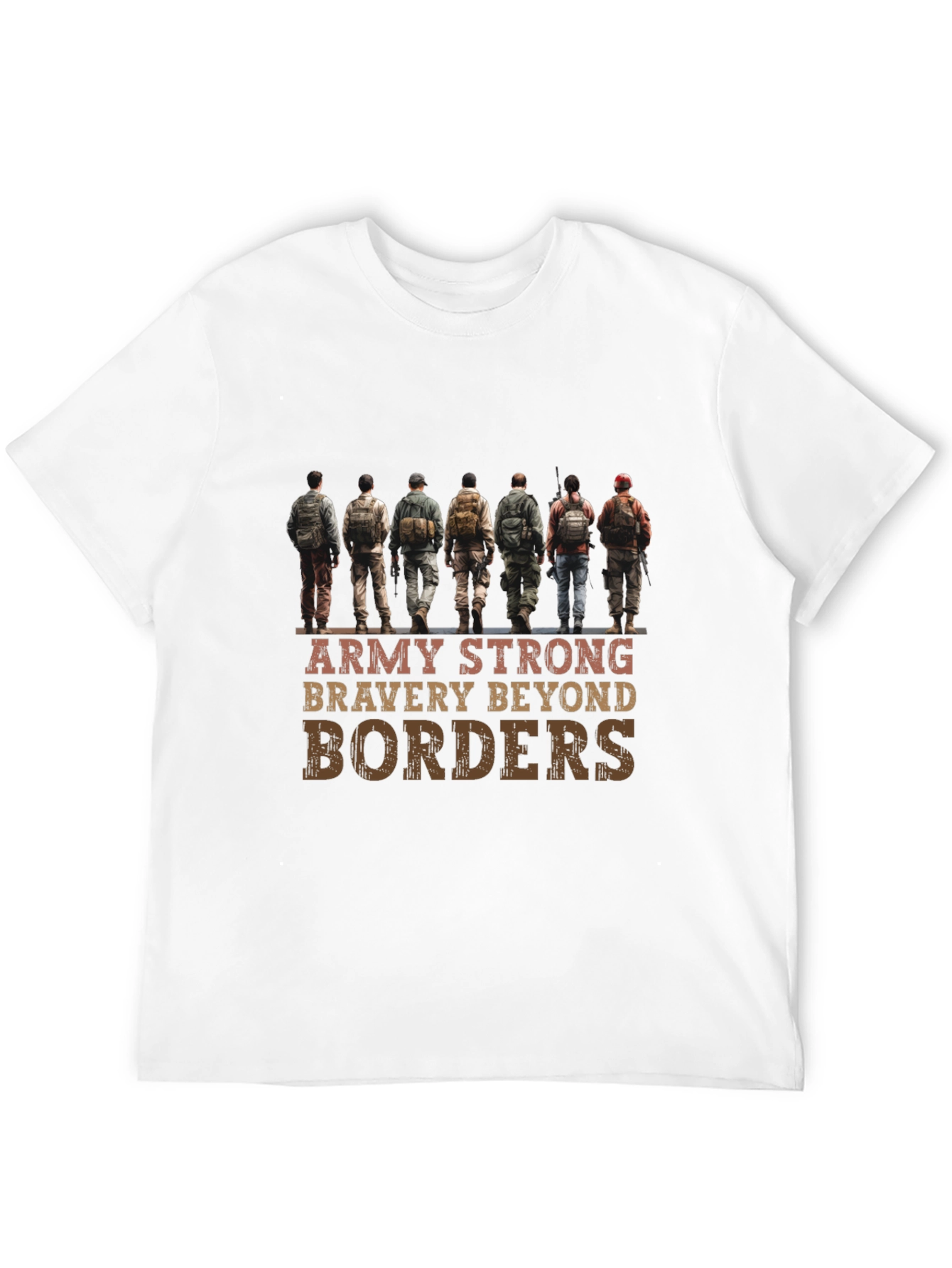 Army Strong T-Shirt - Bravery Beyond Borders