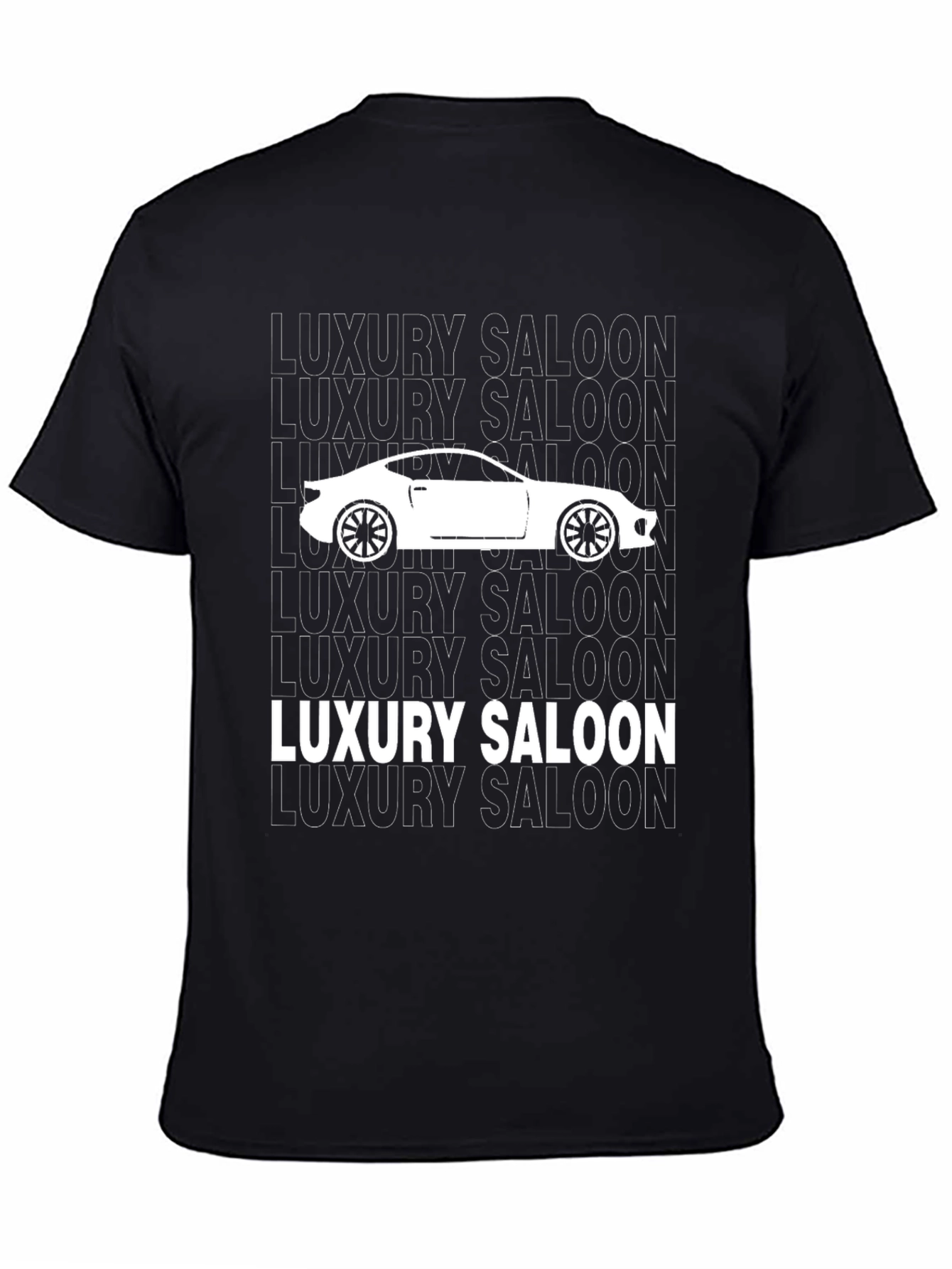 Luxury Saloon Car Graphic T-Shirt