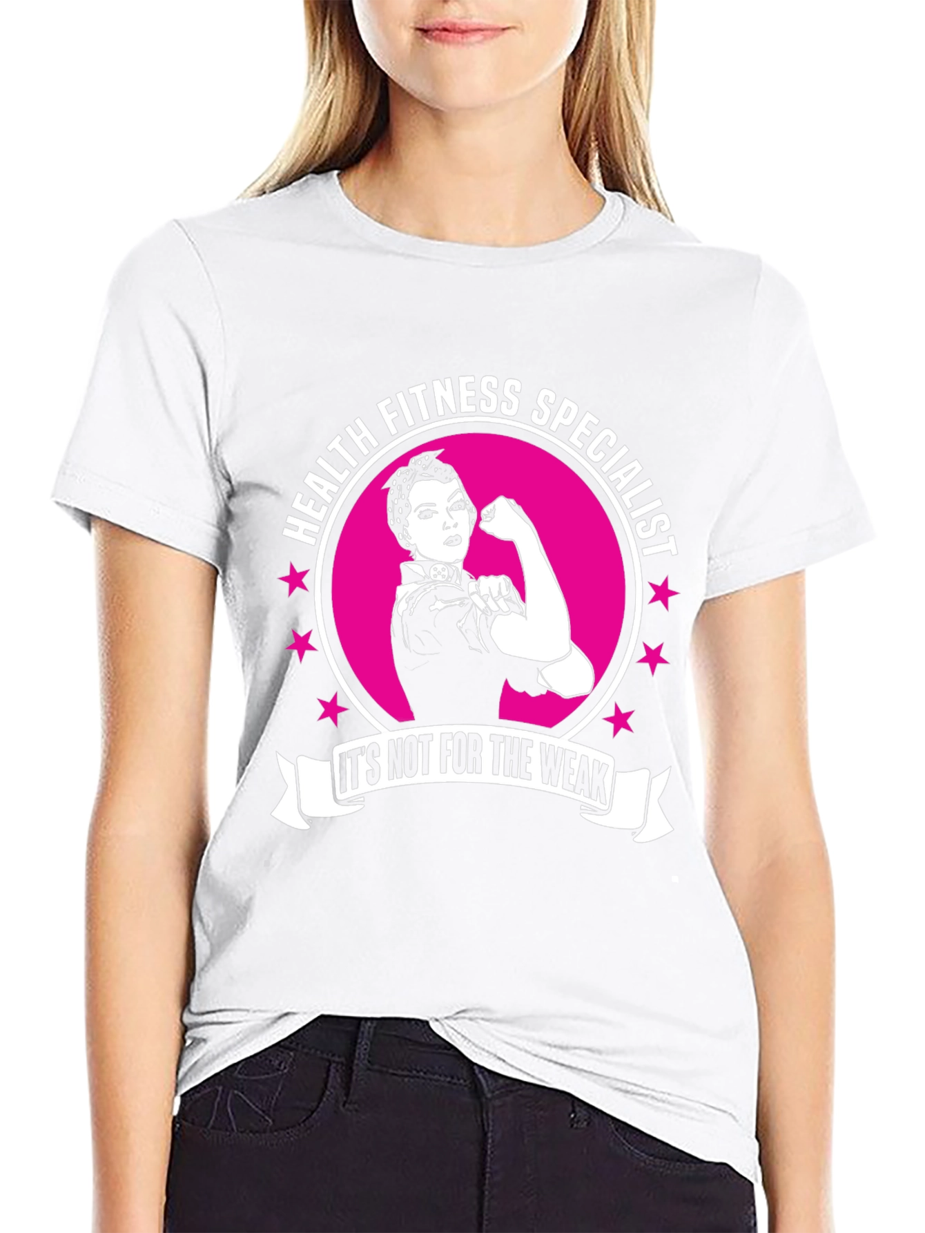 Health Fitness Specialist Strong Woman T-Shirt