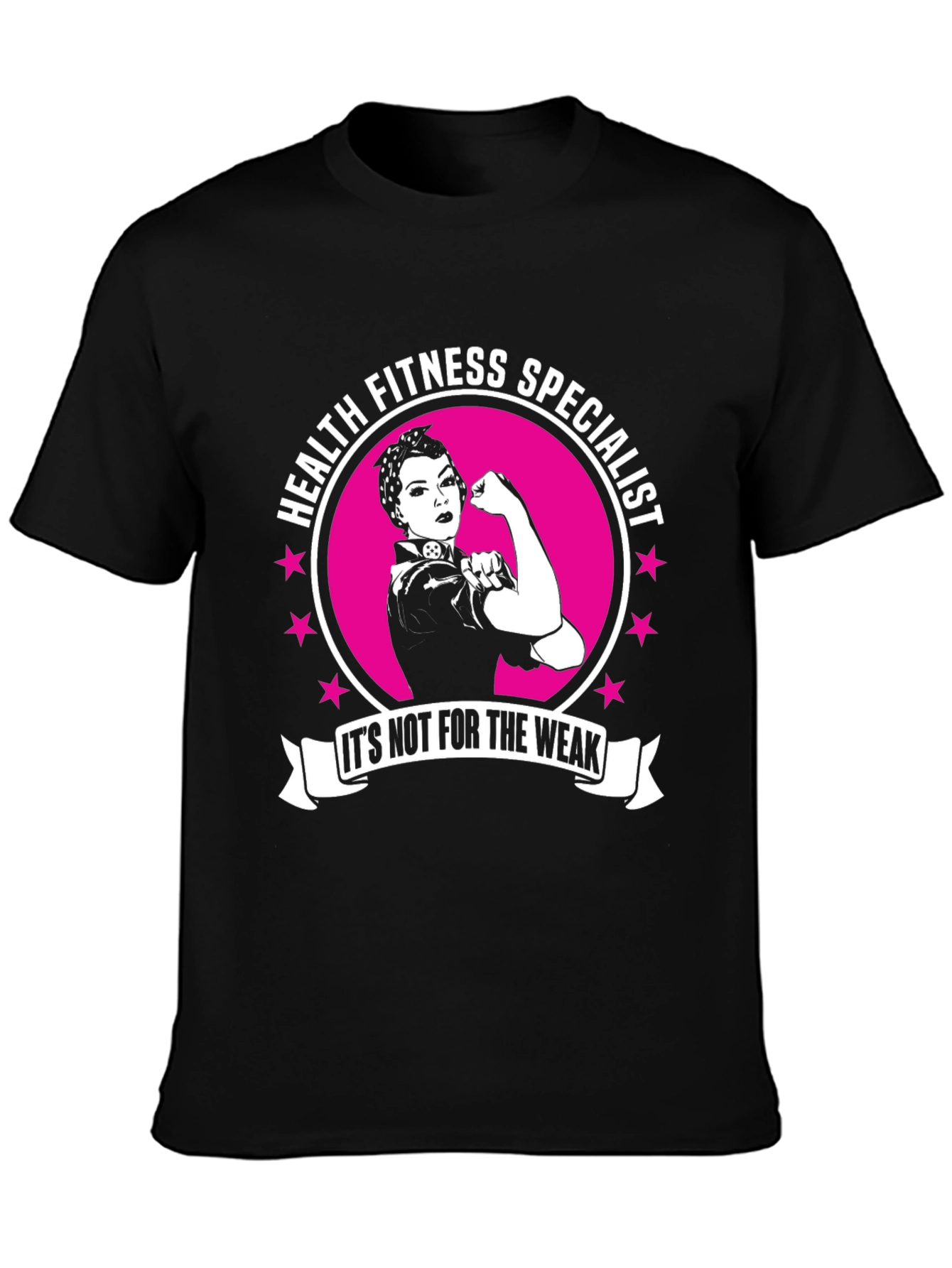 Health Fitness Specialist Strong Woman T-Shirt