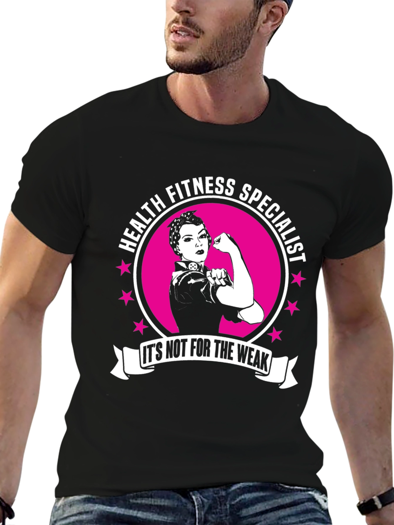 Health Fitness Specialist Strong Woman T-Shirt