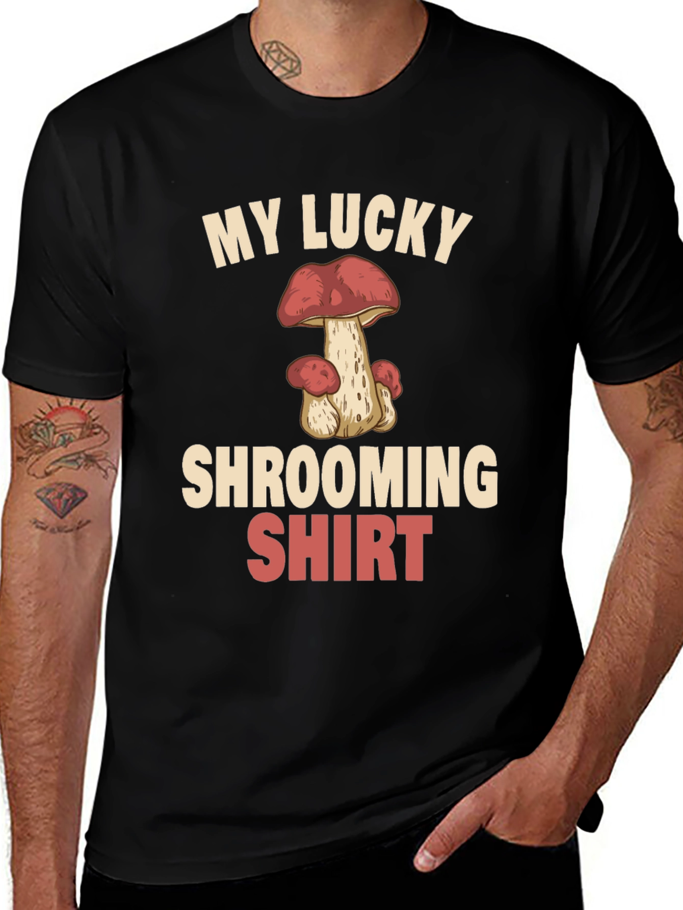 My Lucky Shrooming Shirt - Mushroom Graphic Tee