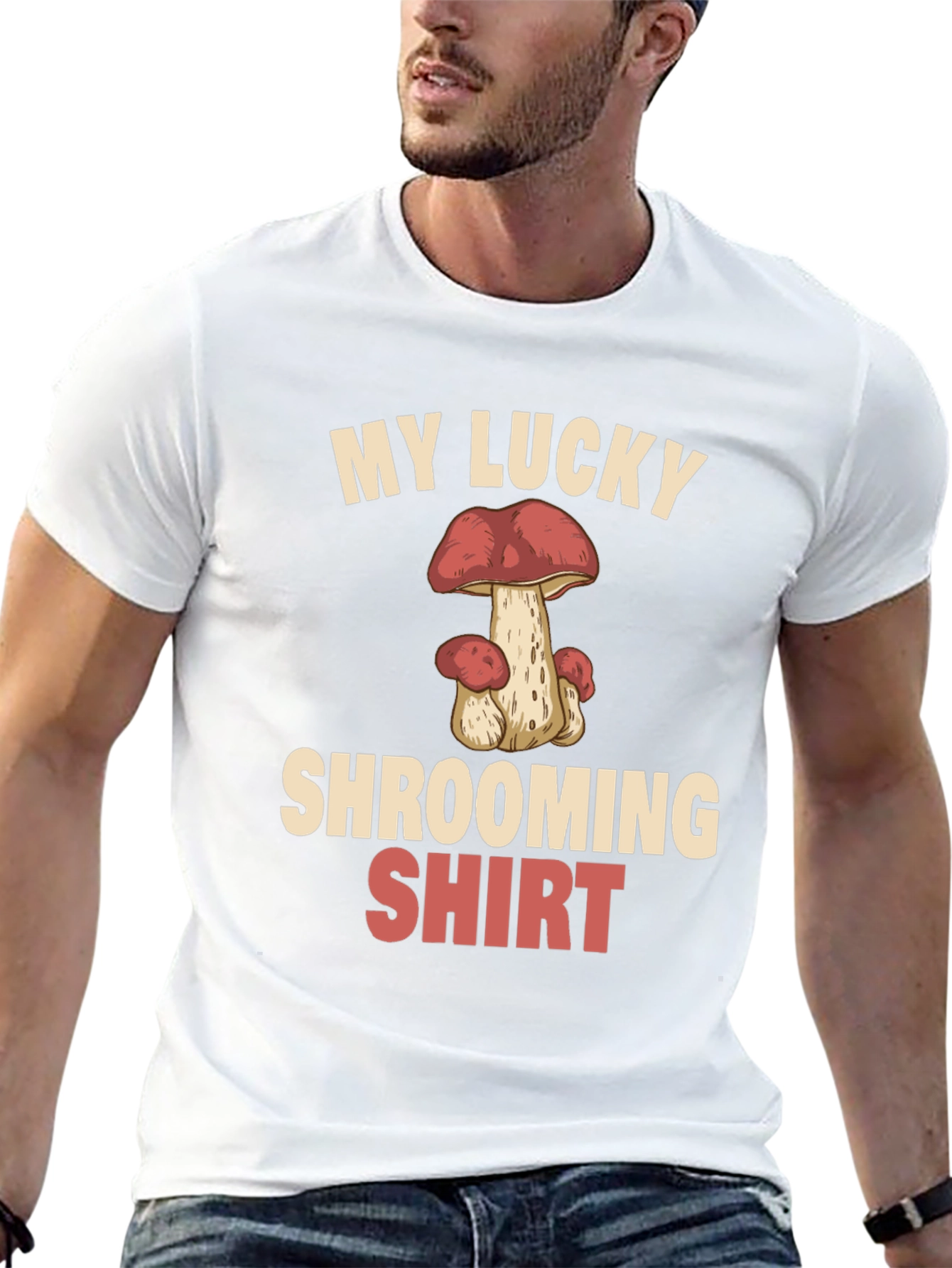 My Lucky Shrooming Shirt - Mushroom Graphic Tee