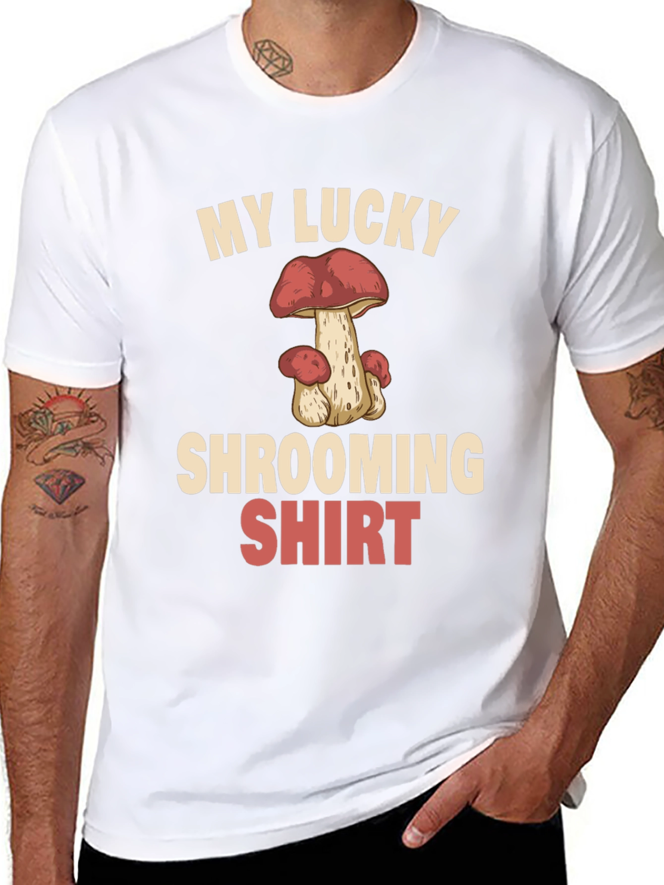 My Lucky Shrooming Shirt - Mushroom Graphic Tee