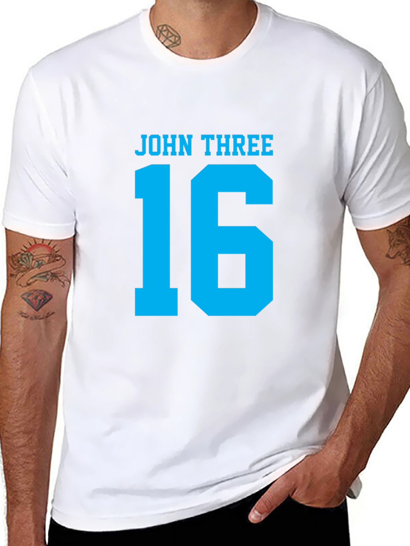 John 3:16 Graphic Tee - Stylish Christian Apparel