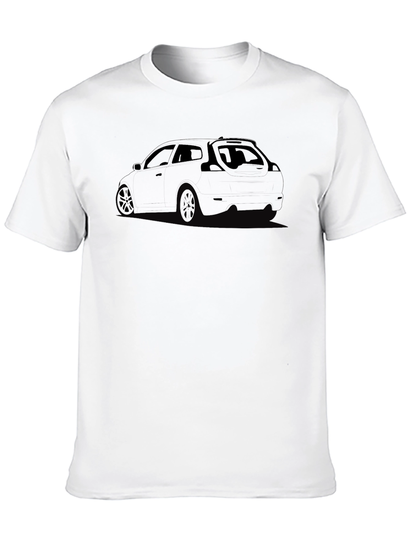 Black Car Graphic Tee - Automotive Enthusiast Apparel