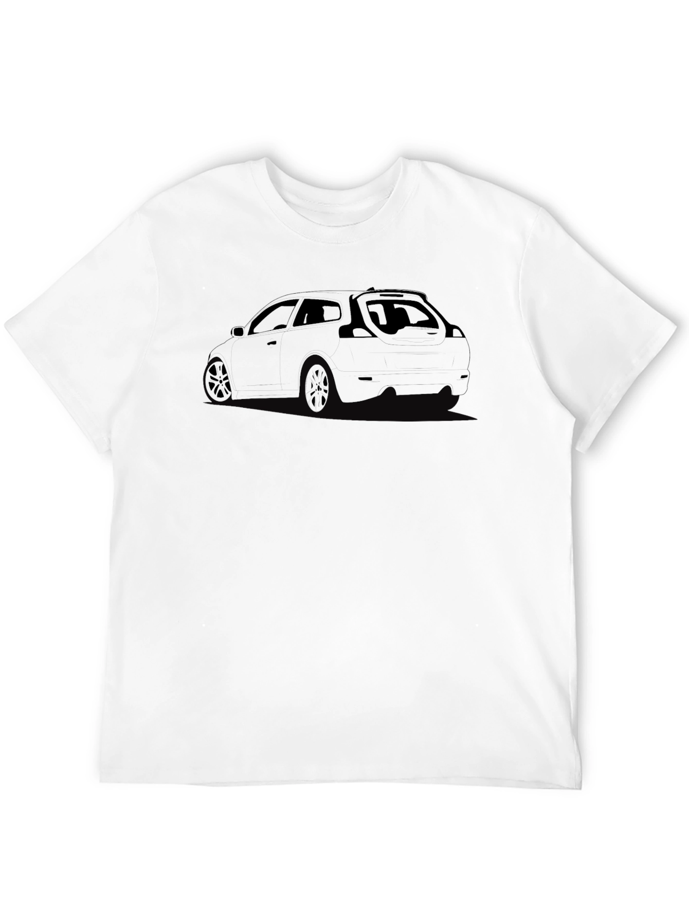 Black Car Graphic Tee - Automotive Enthusiast Apparel