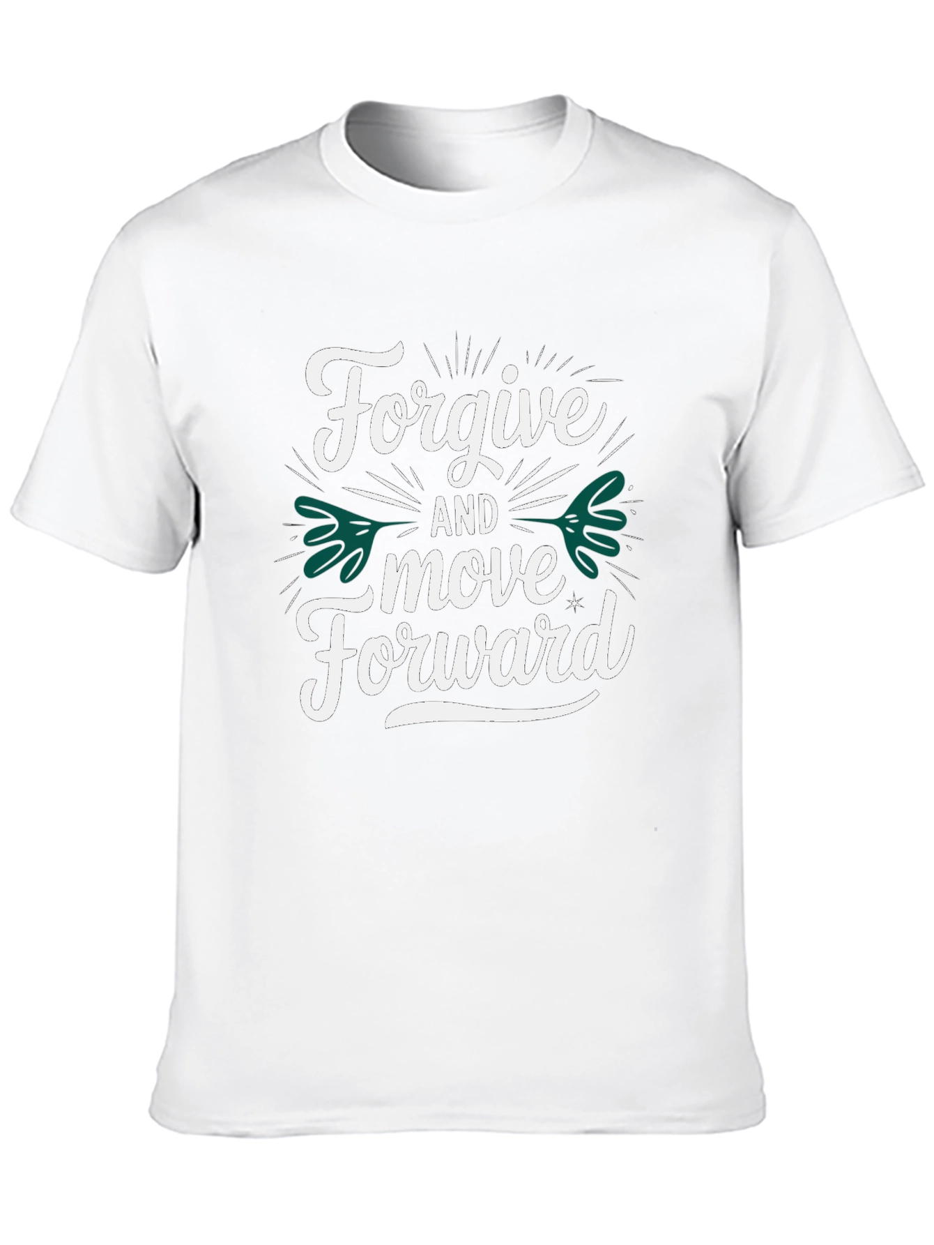 Forgive and Move Forward Black T-Shirt