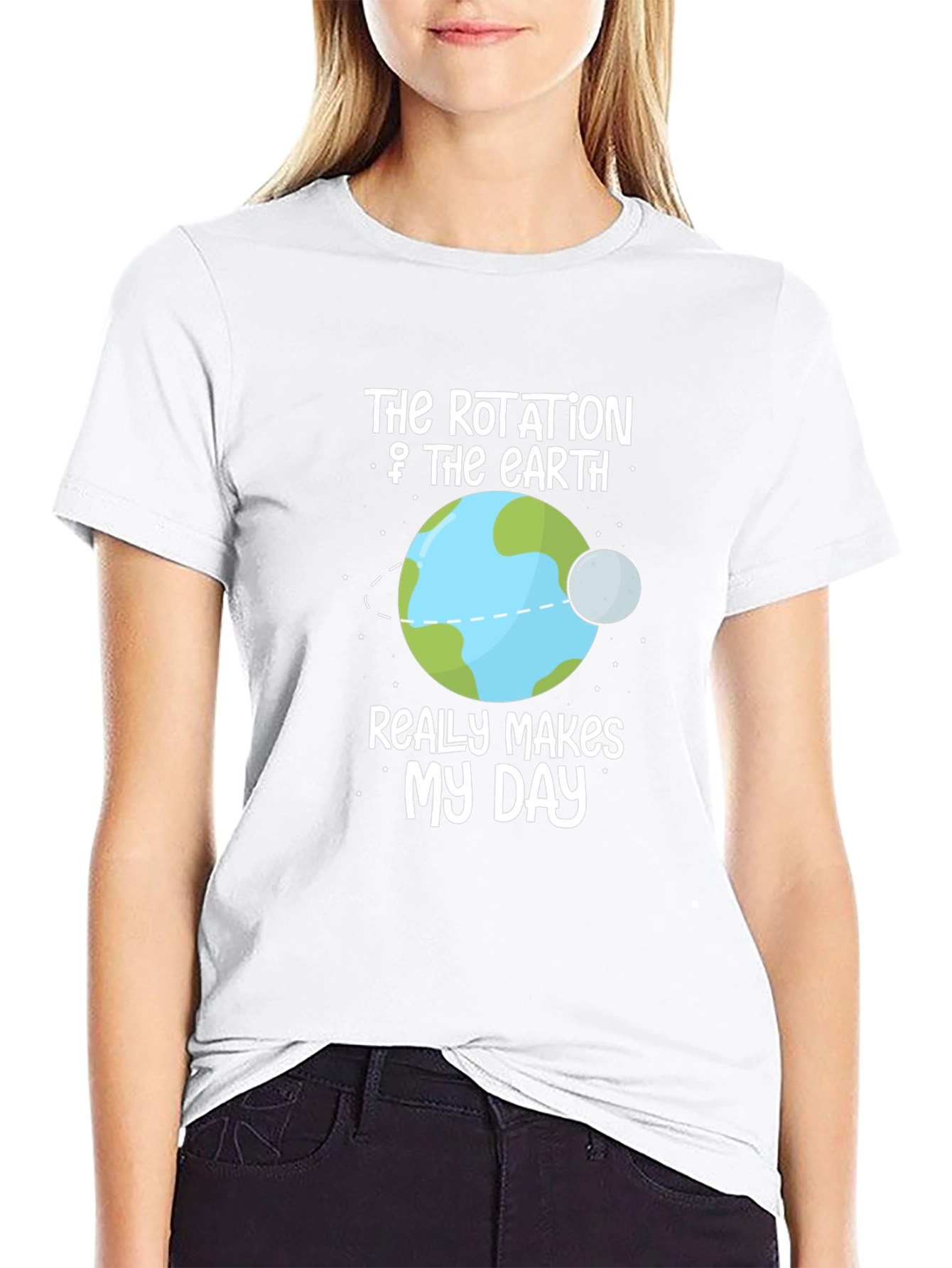 Rotation of Earth Graphic T-Shirt