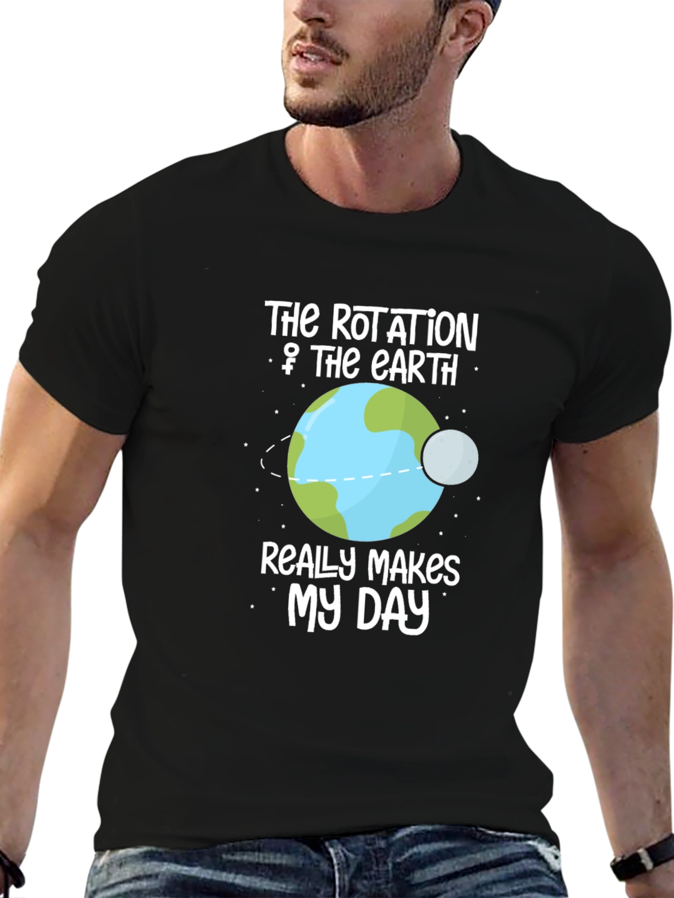 Rotation of Earth Graphic T-Shirt