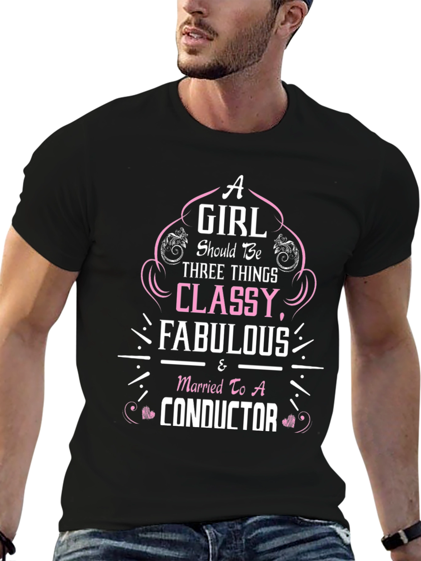 Classy Conductor Wife T-Shirt