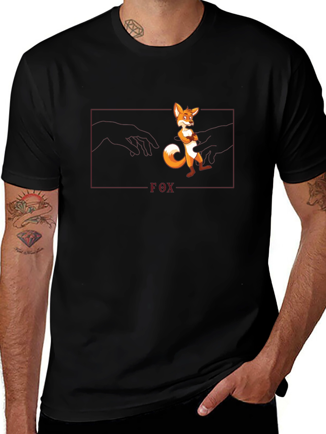 Fox Creation T-Shirt - Classic Design