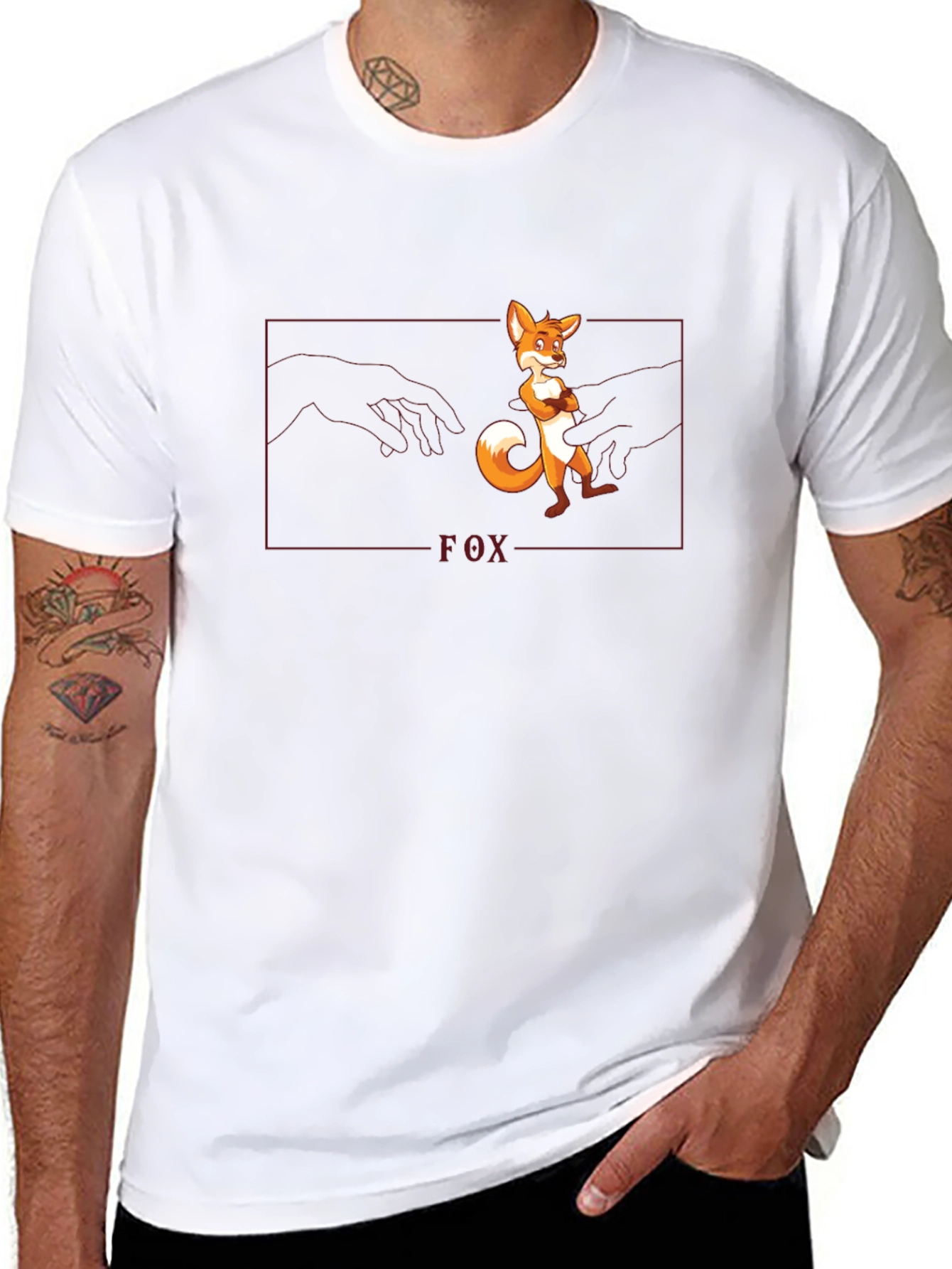 Fox Creation T-Shirt - Classic Design