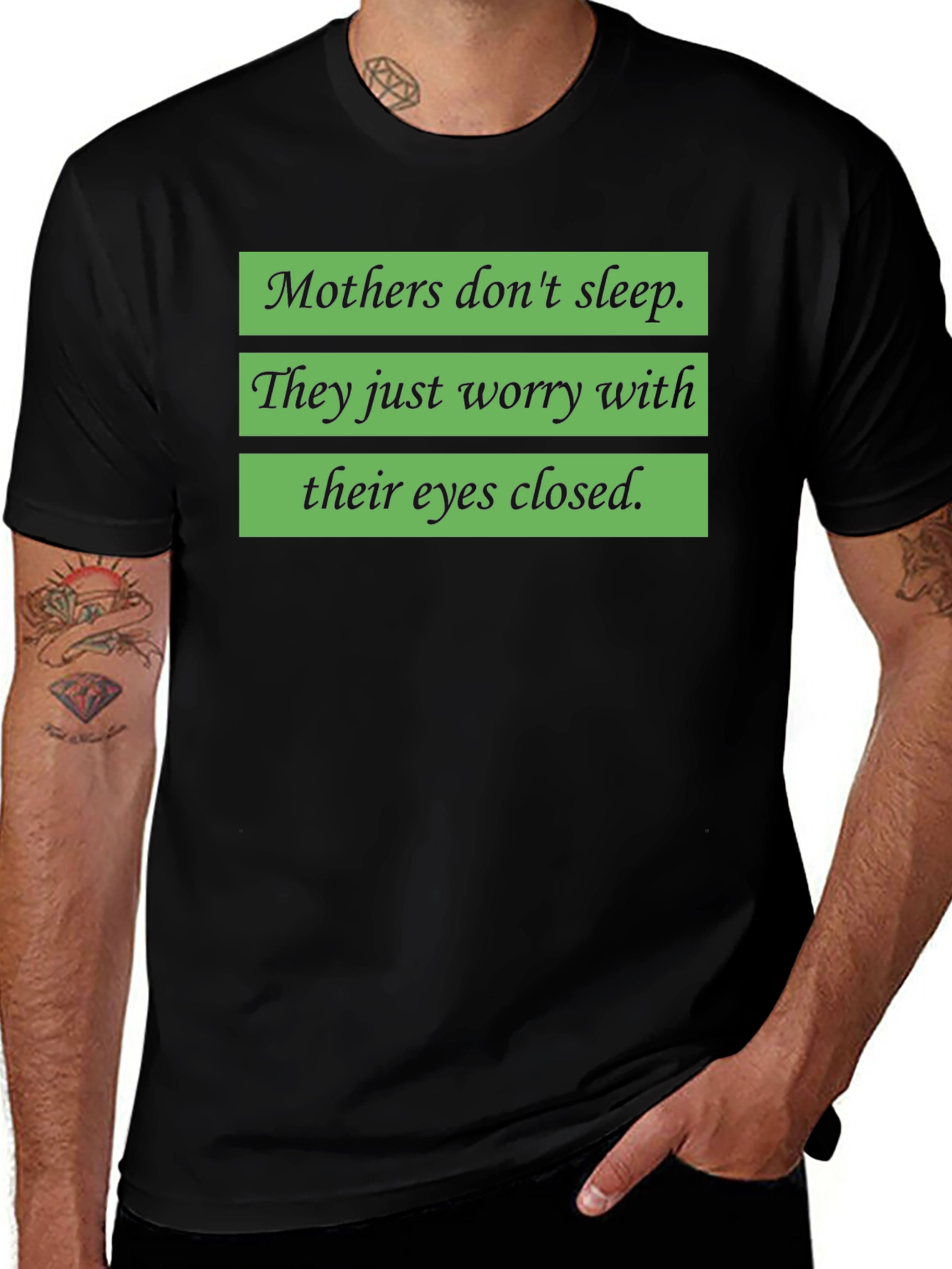 Mothers Worry T-Shirt - Soft Cotton Blend