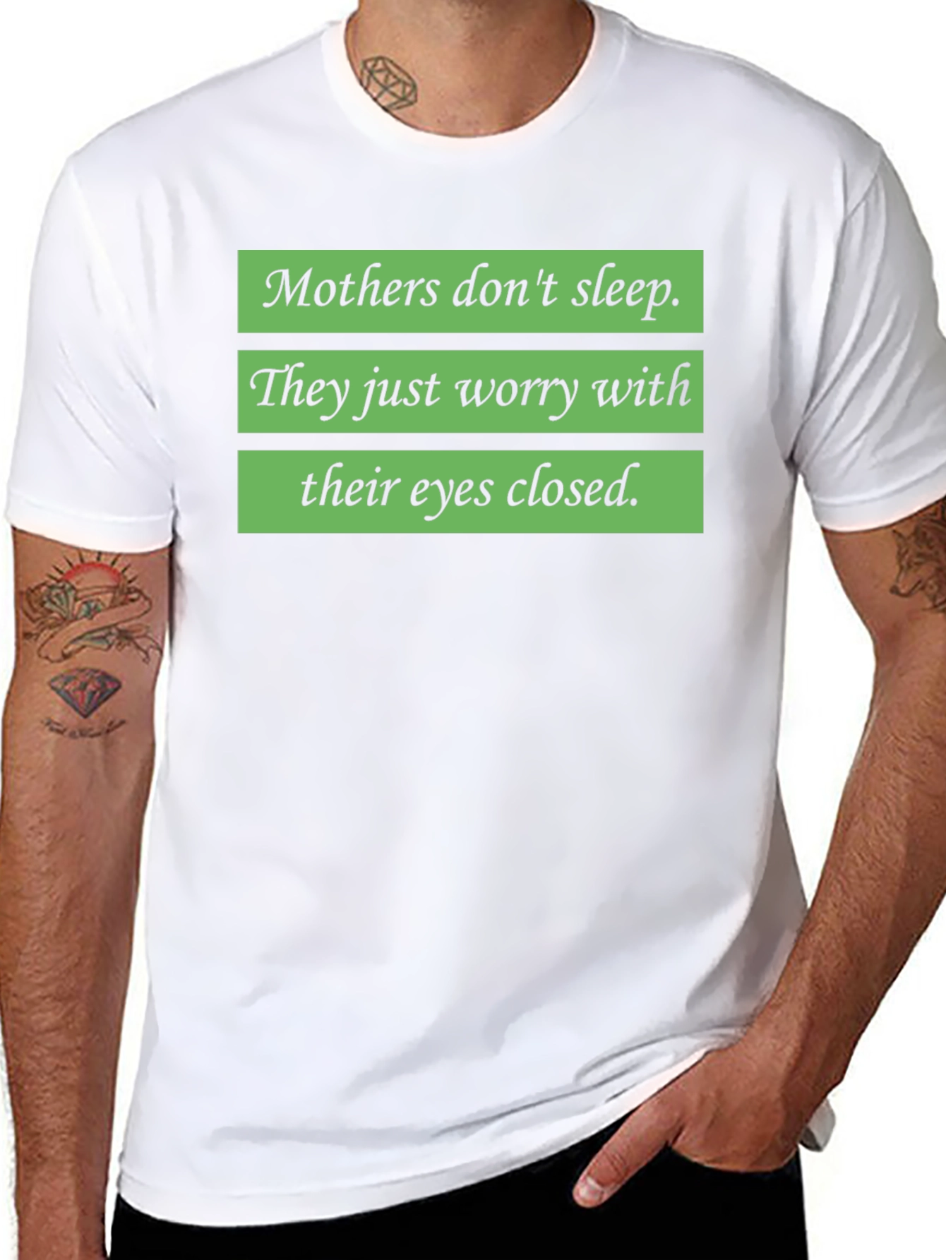 Mothers Worry T-Shirt - Soft Cotton Blend