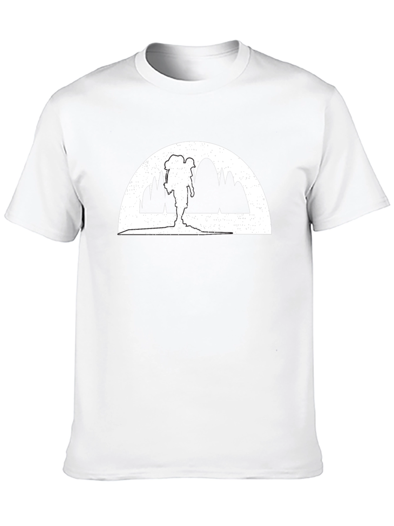 Black Hiking T-Shirt