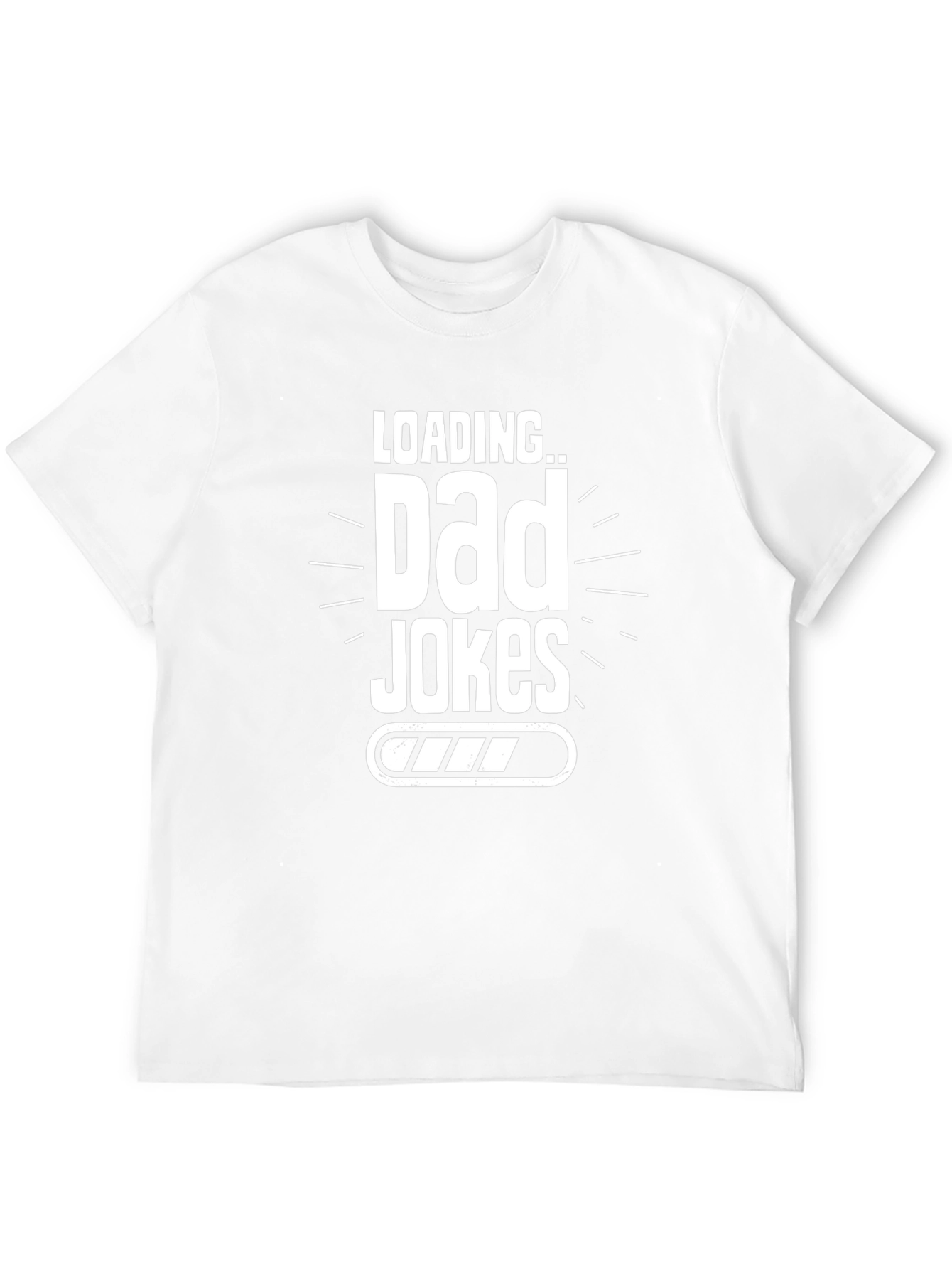 Dad Jokes Loading T-Shirt - Funny Fathers Day Gift