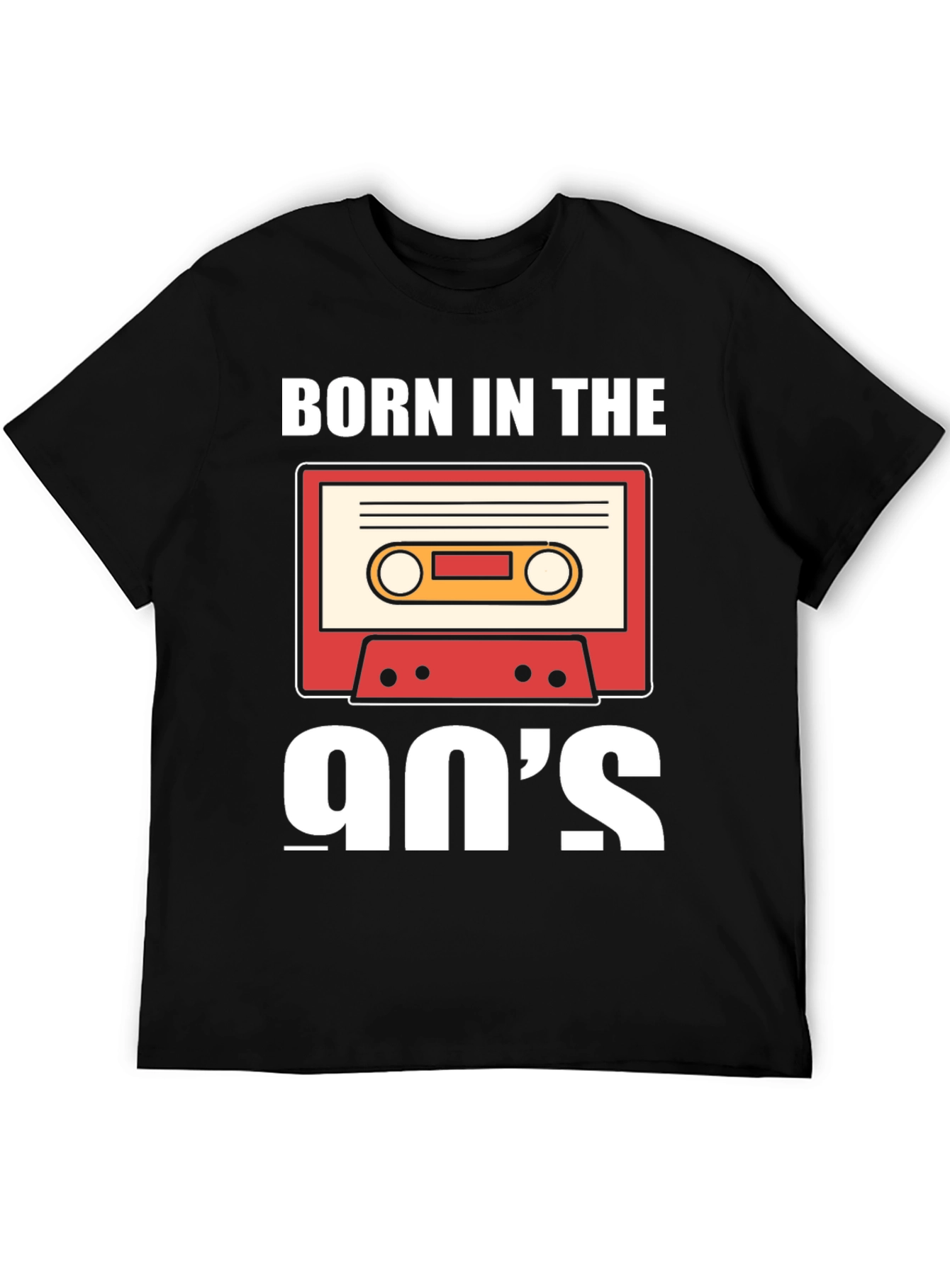 Born in the 90s Cassette Tape Graphic T-Shirt