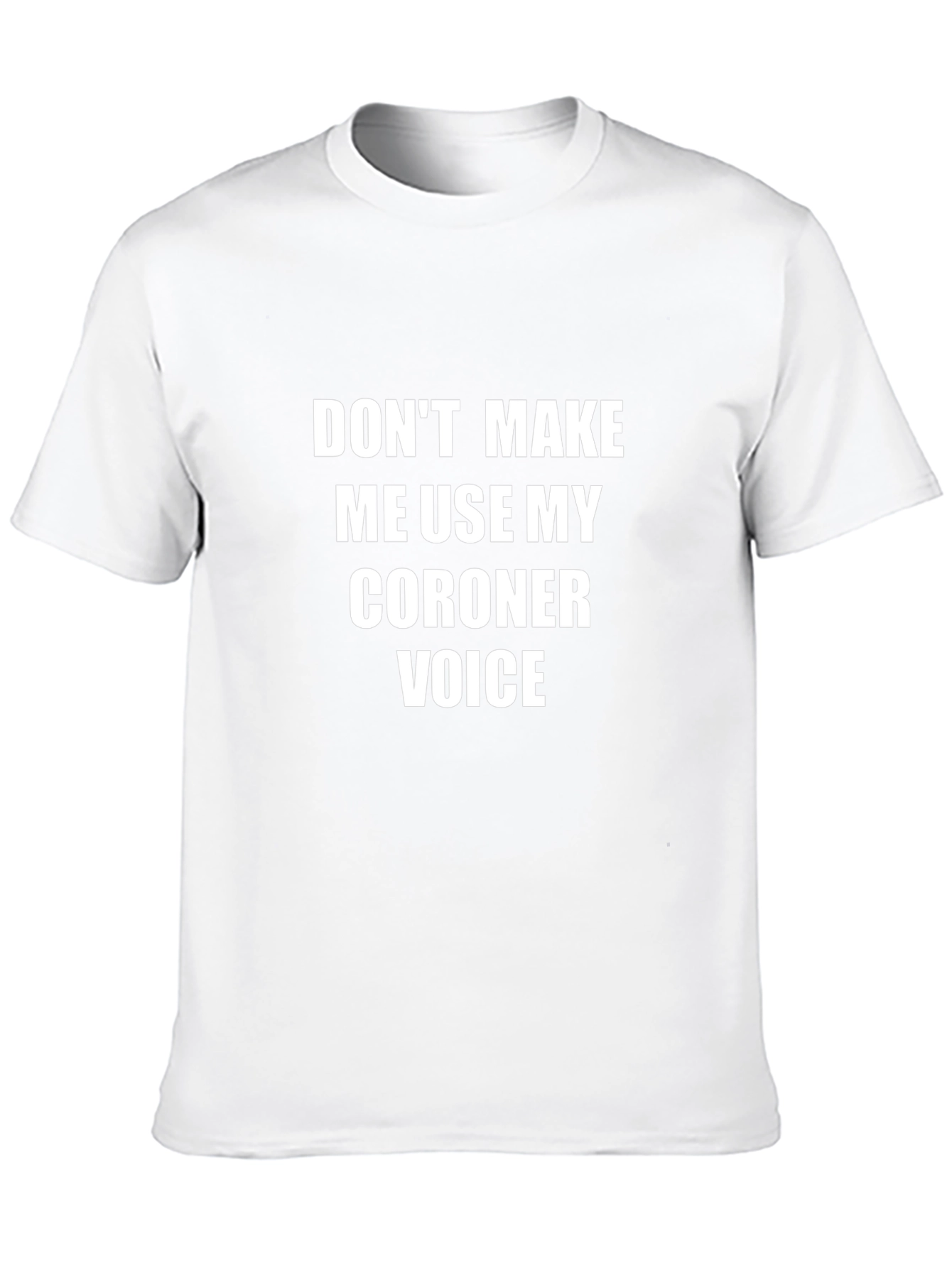 Coroner Voice Graphic T-Shirt