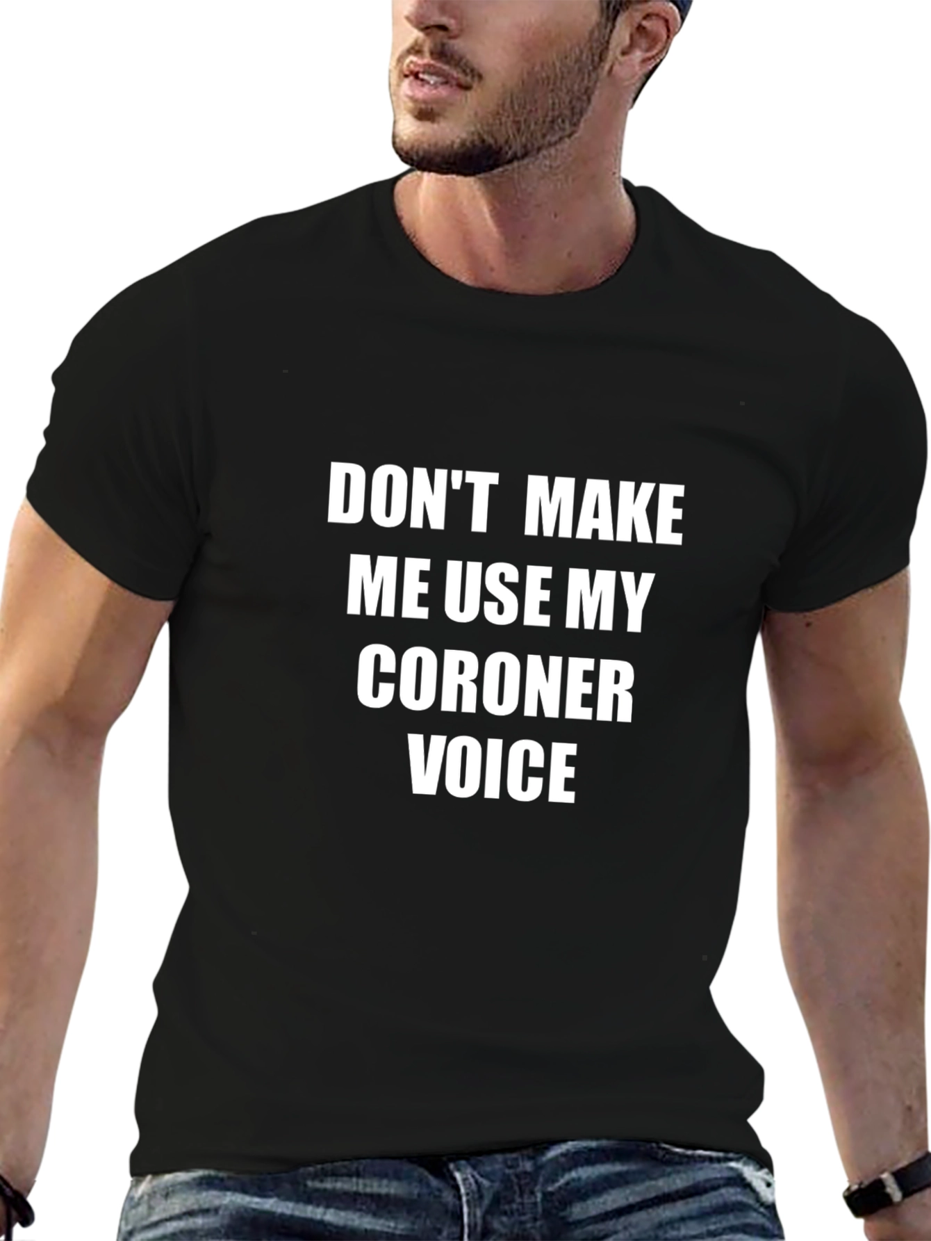 Coroner Voice Graphic T-Shirt