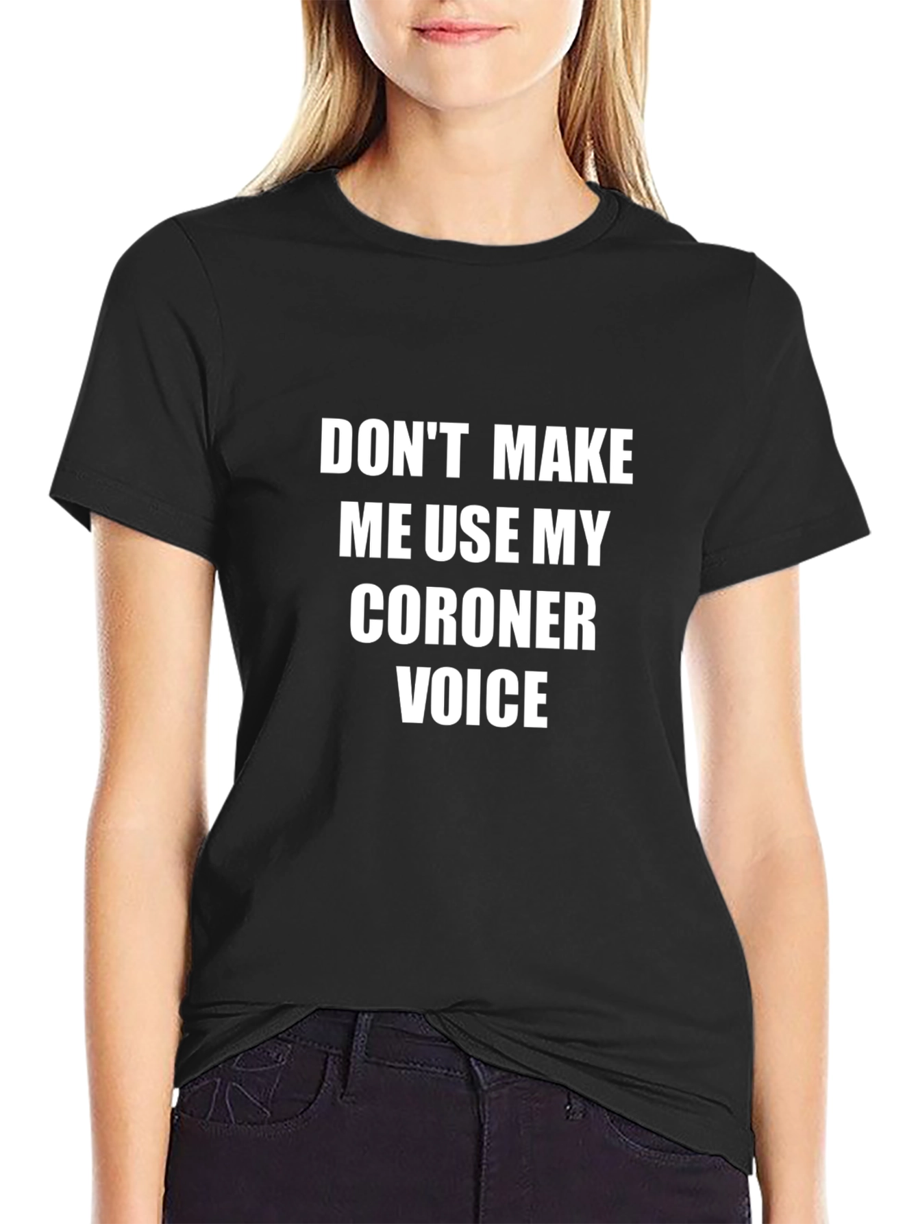 Coroner Voice Graphic T-Shirt
