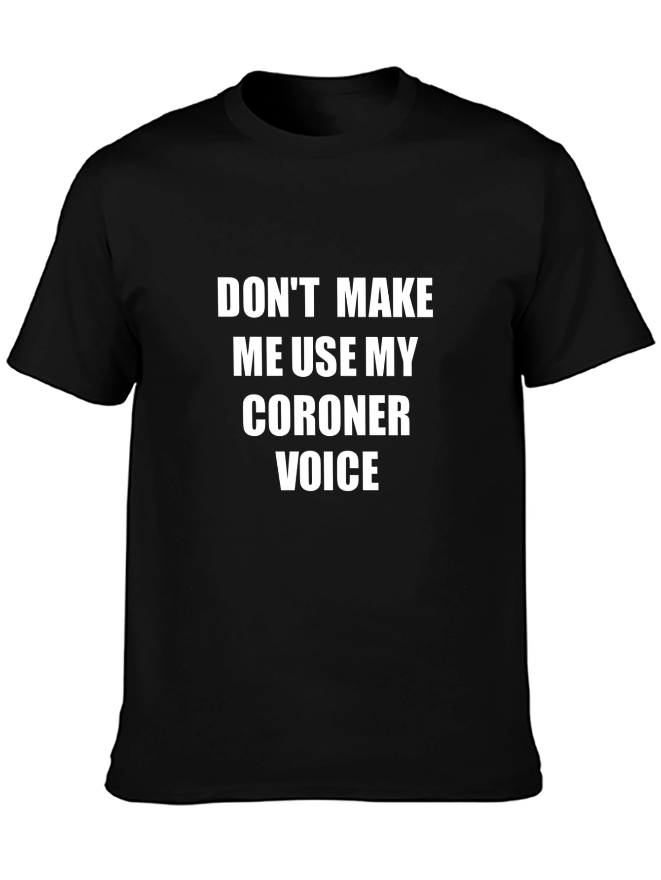 Coroner Voice Graphic T-Shirt