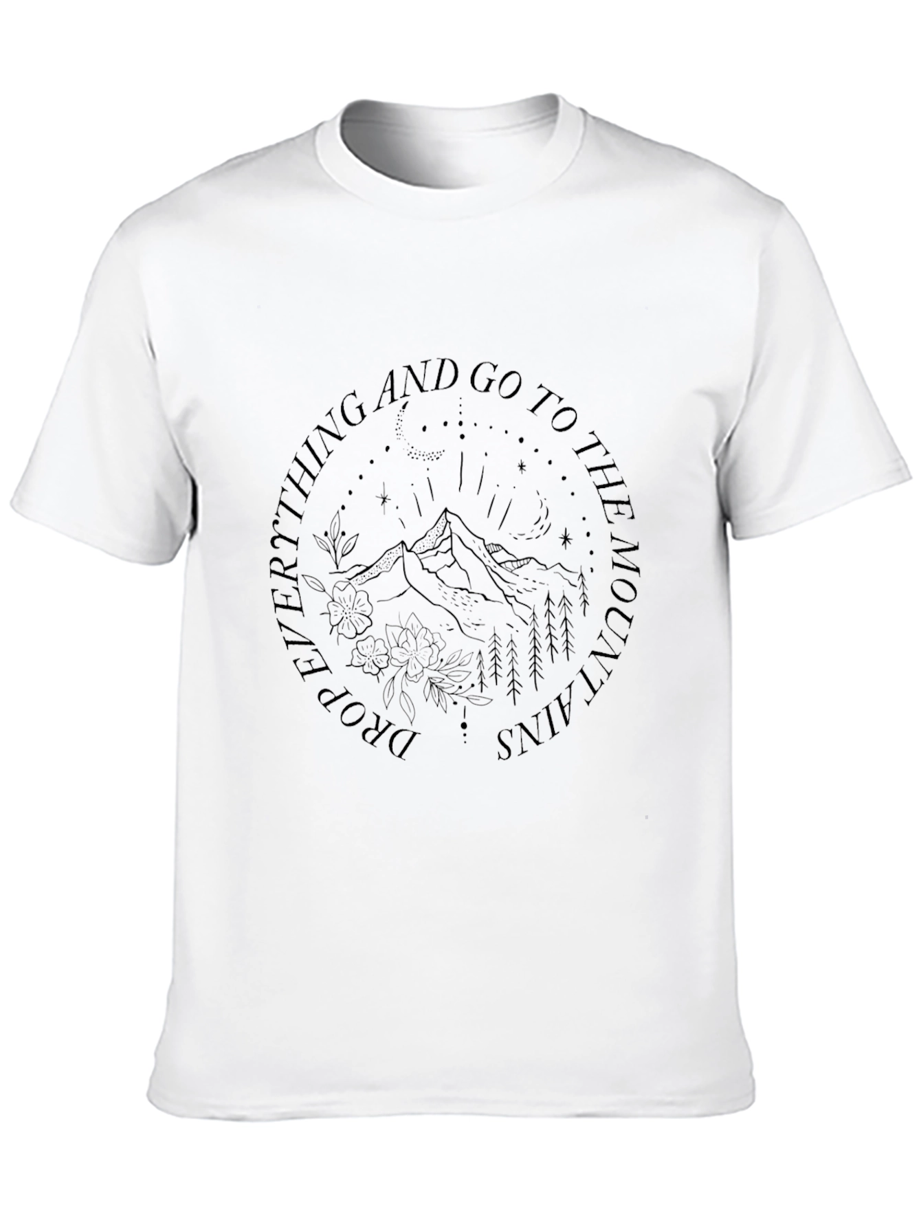 Drop Everything Mountain Adventure Tee