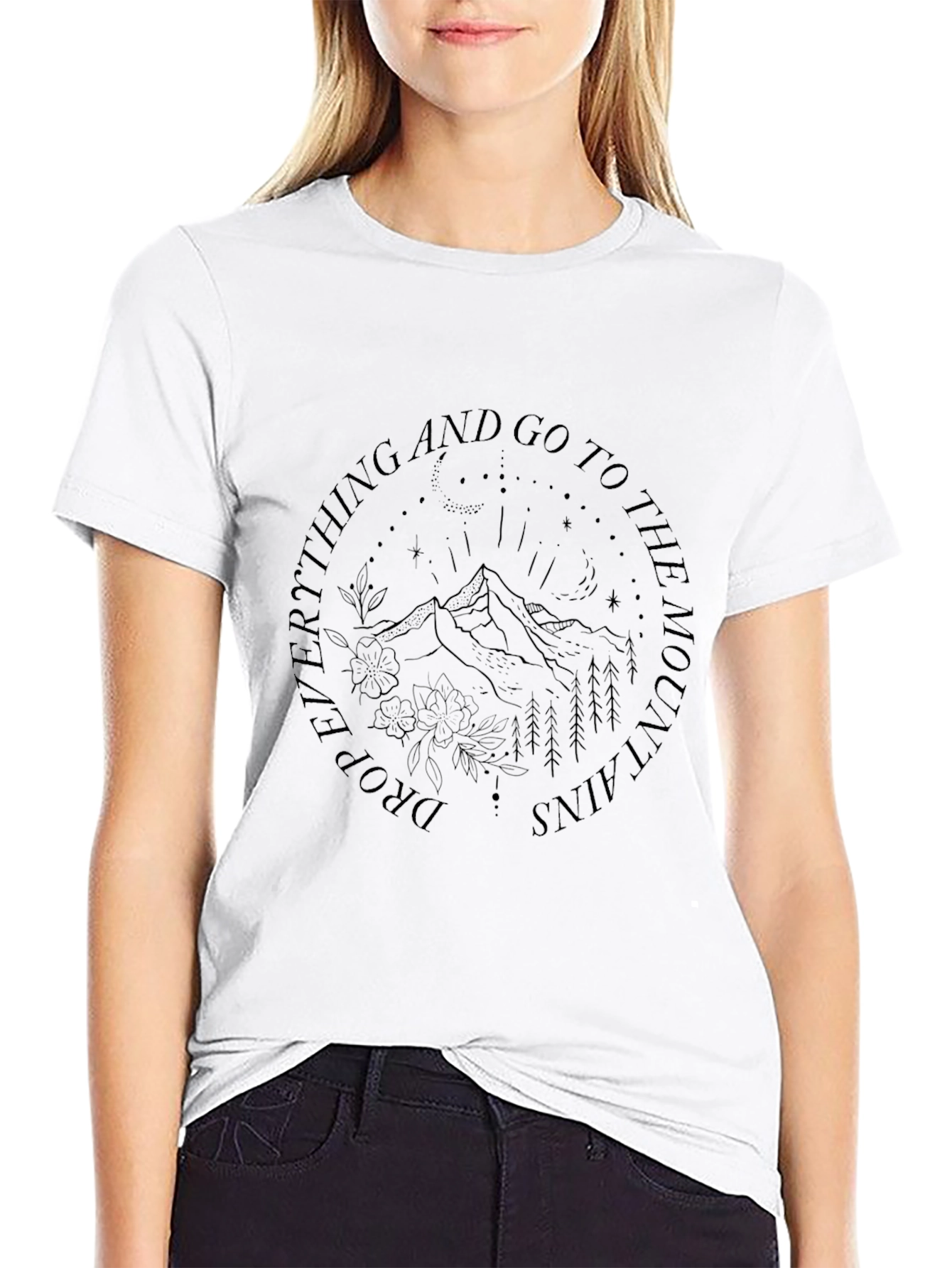 Drop Everything Mountain Adventure Tee
