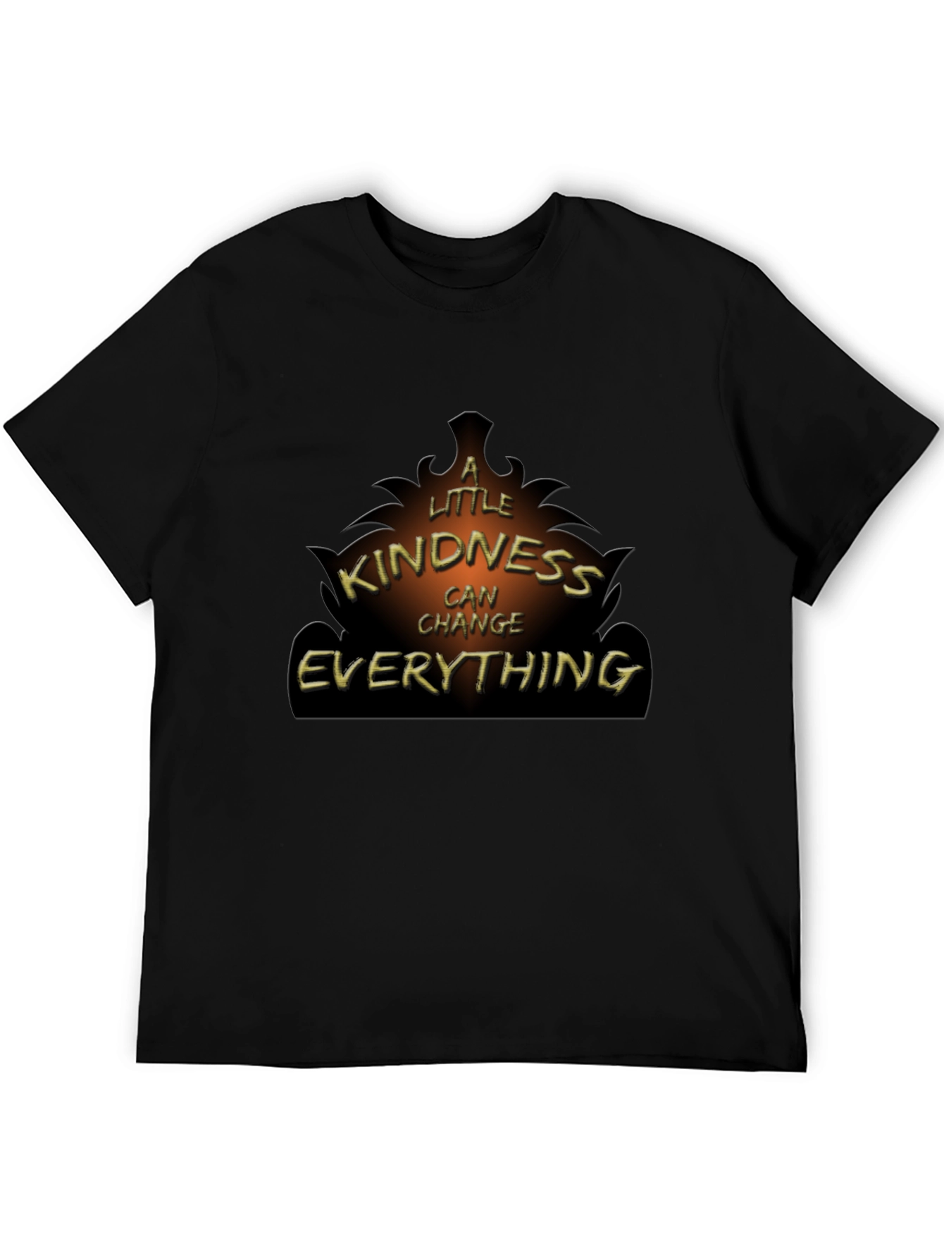Kindness Change Everything Black T-Shirt
