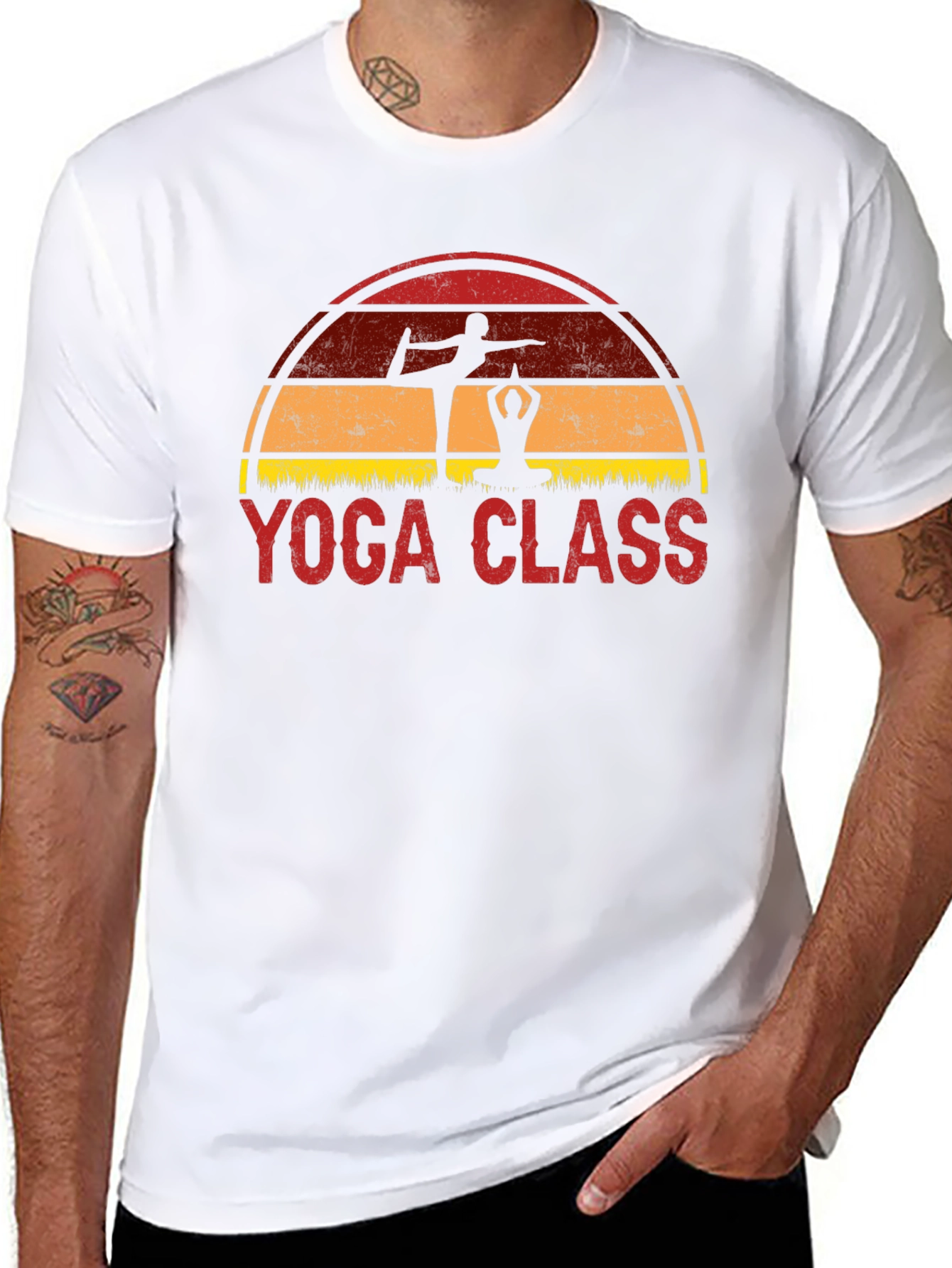 Yoga Class Graphic T-Shirt