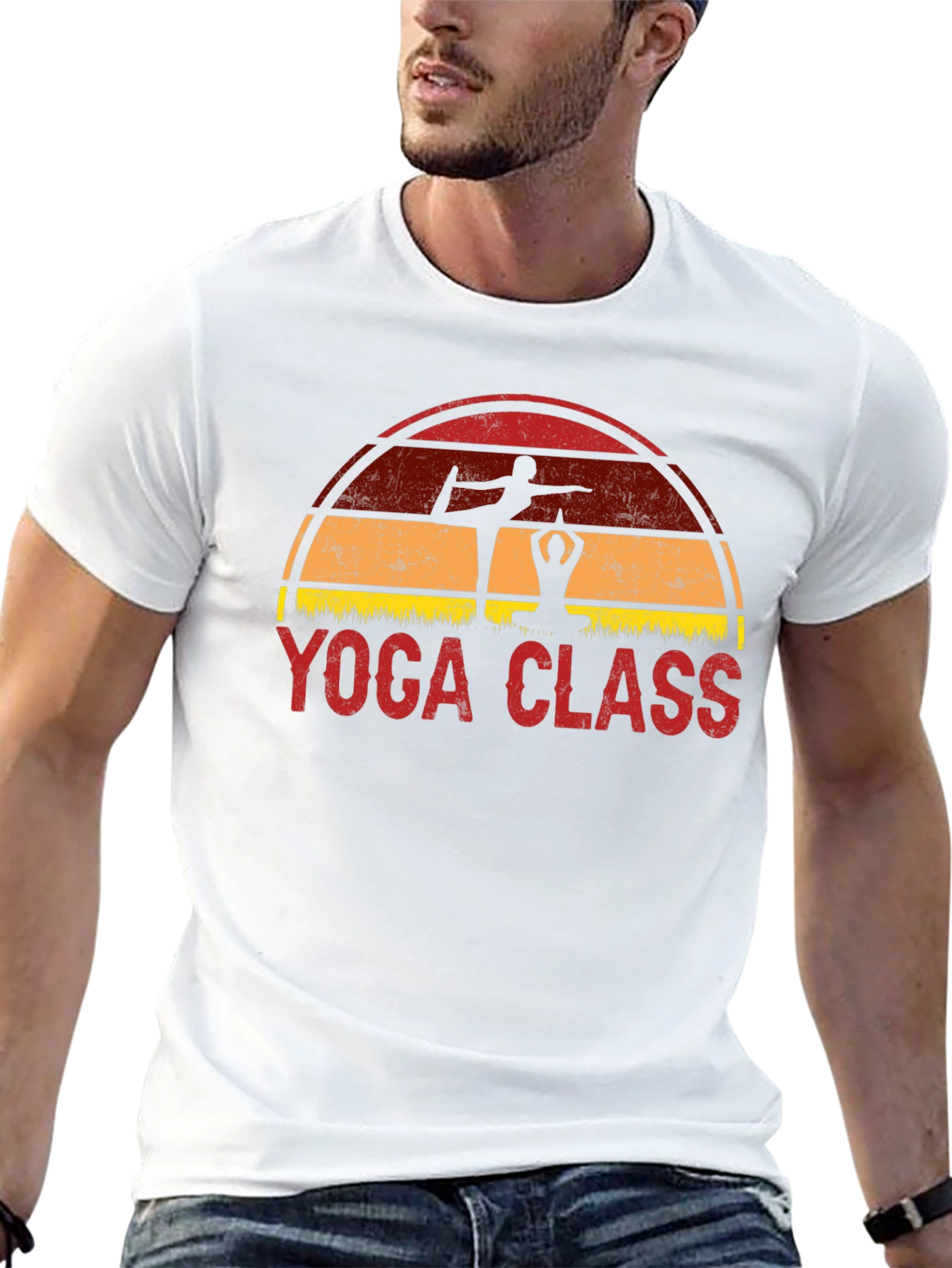 Yoga Class Graphic T-Shirt