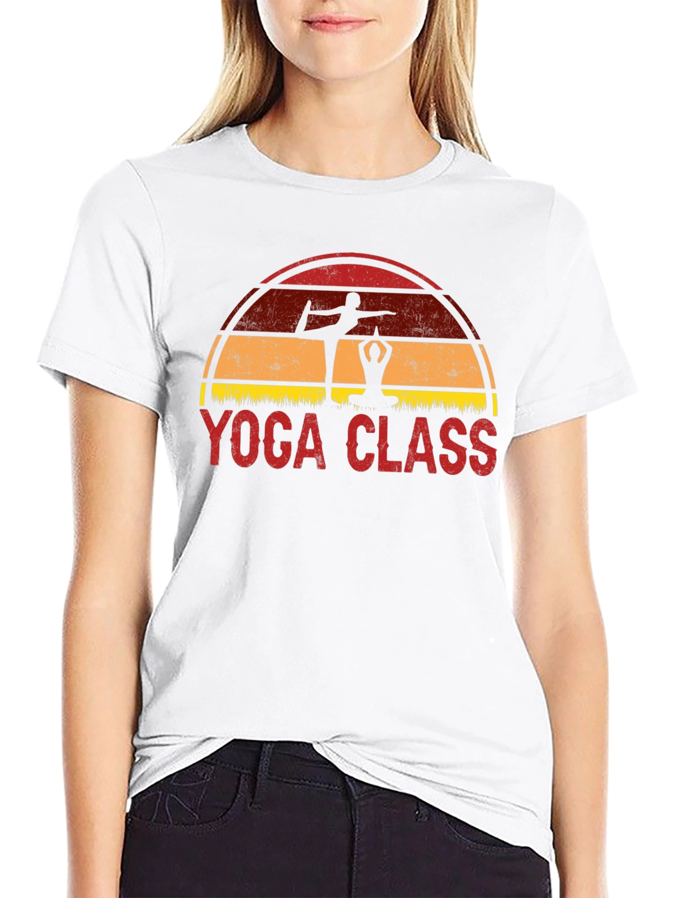 Yoga Class Graphic T-Shirt