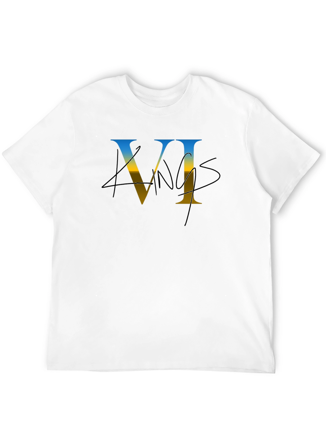 4 Kings VI Black Graphic Tee