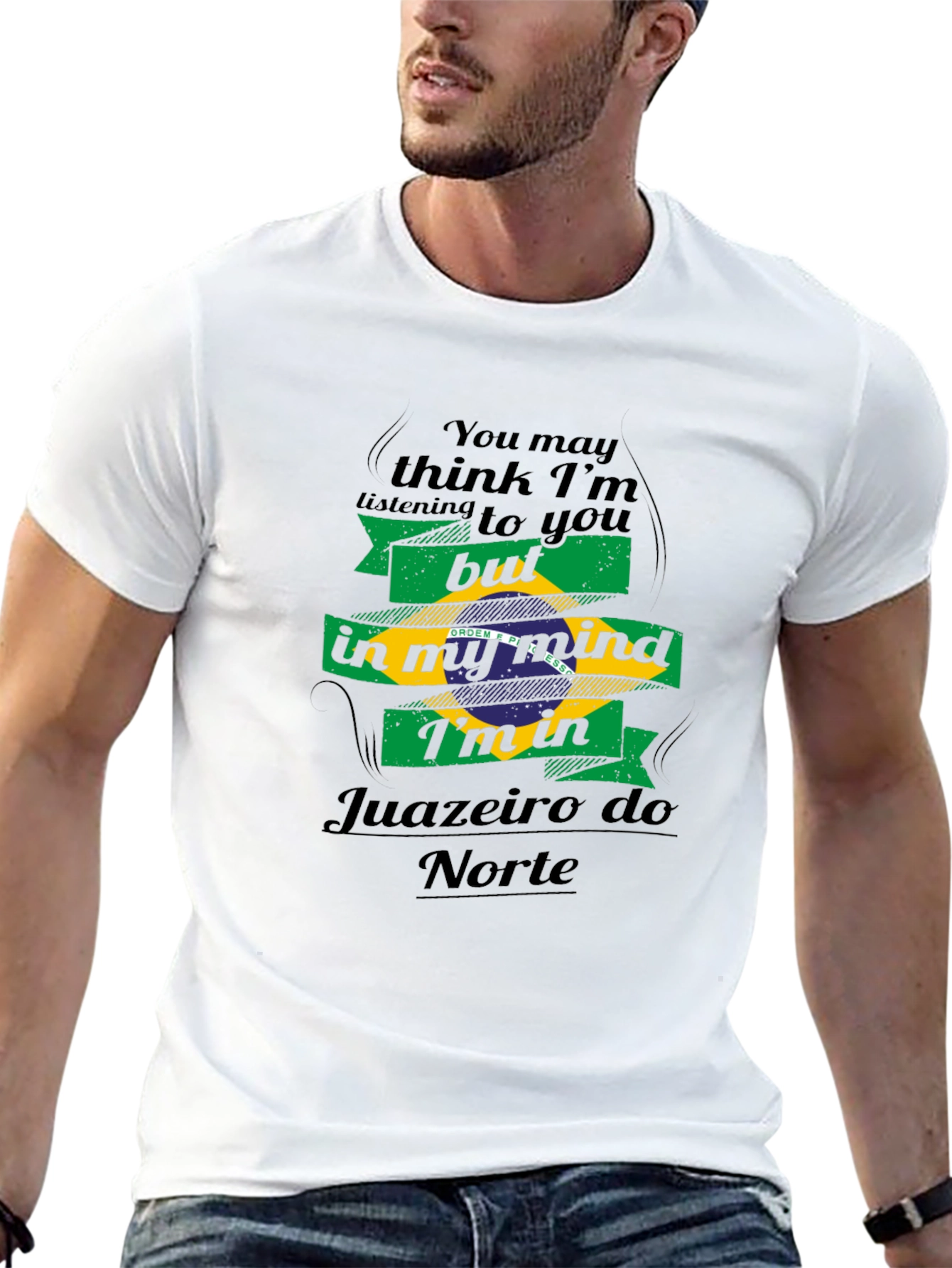 Juazeiro do Norte T-Shirt Brazil Flag Mind Travel