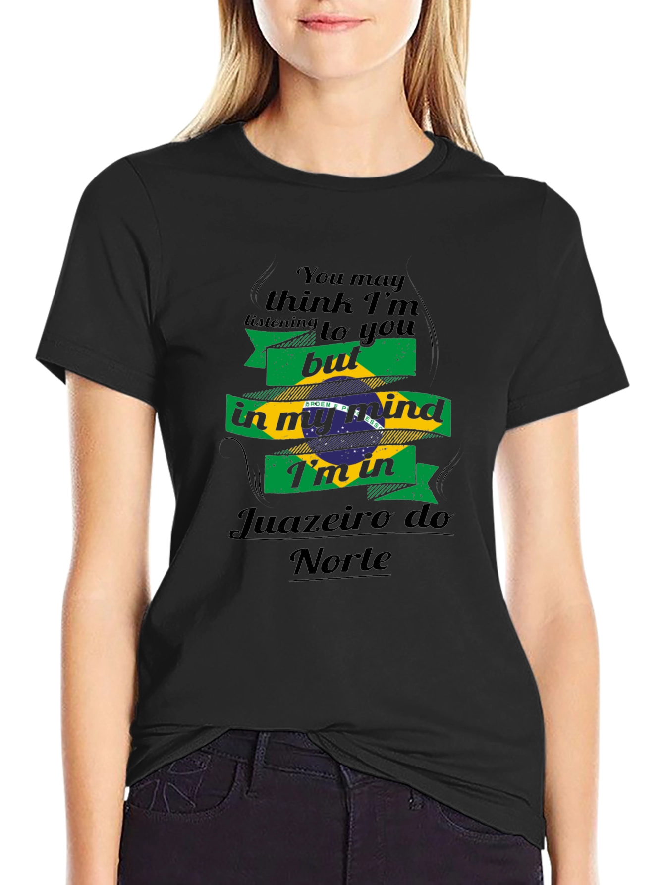 Juazeiro do Norte T-Shirt Brazil Flag Mind Travel