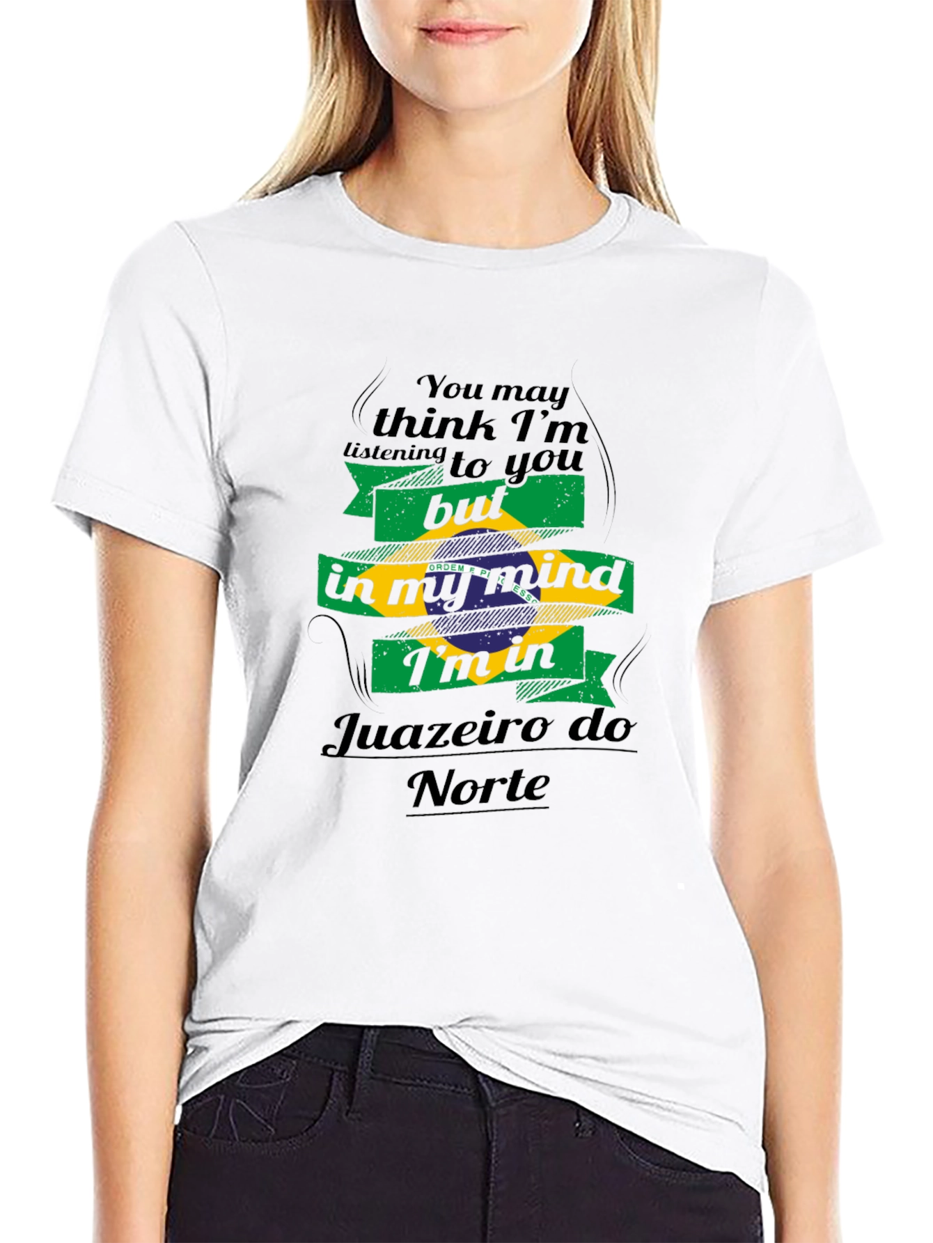 Juazeiro do Norte T-Shirt Brazil Flag Mind Travel