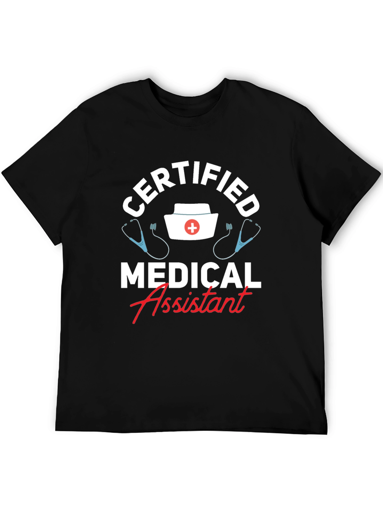 Certified Medical Assistant T-Shirt - Black